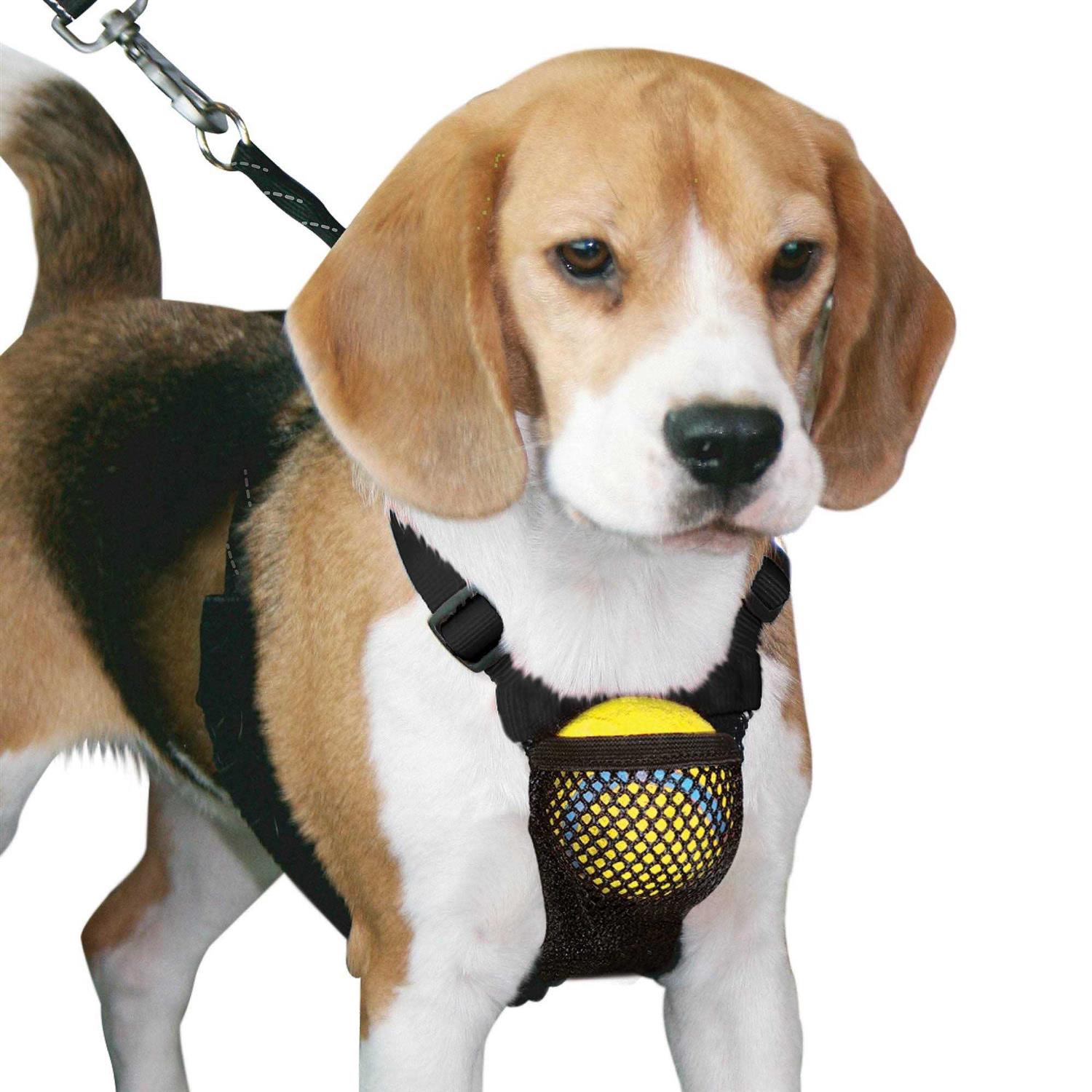 Yuppie Puppy Medium Black Anti Pull Mesh Dog Harness Neck Sizes 10 16