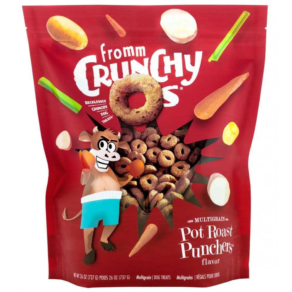 Fromm Crunchy O’s Pot Roast Punchers Dog Treats