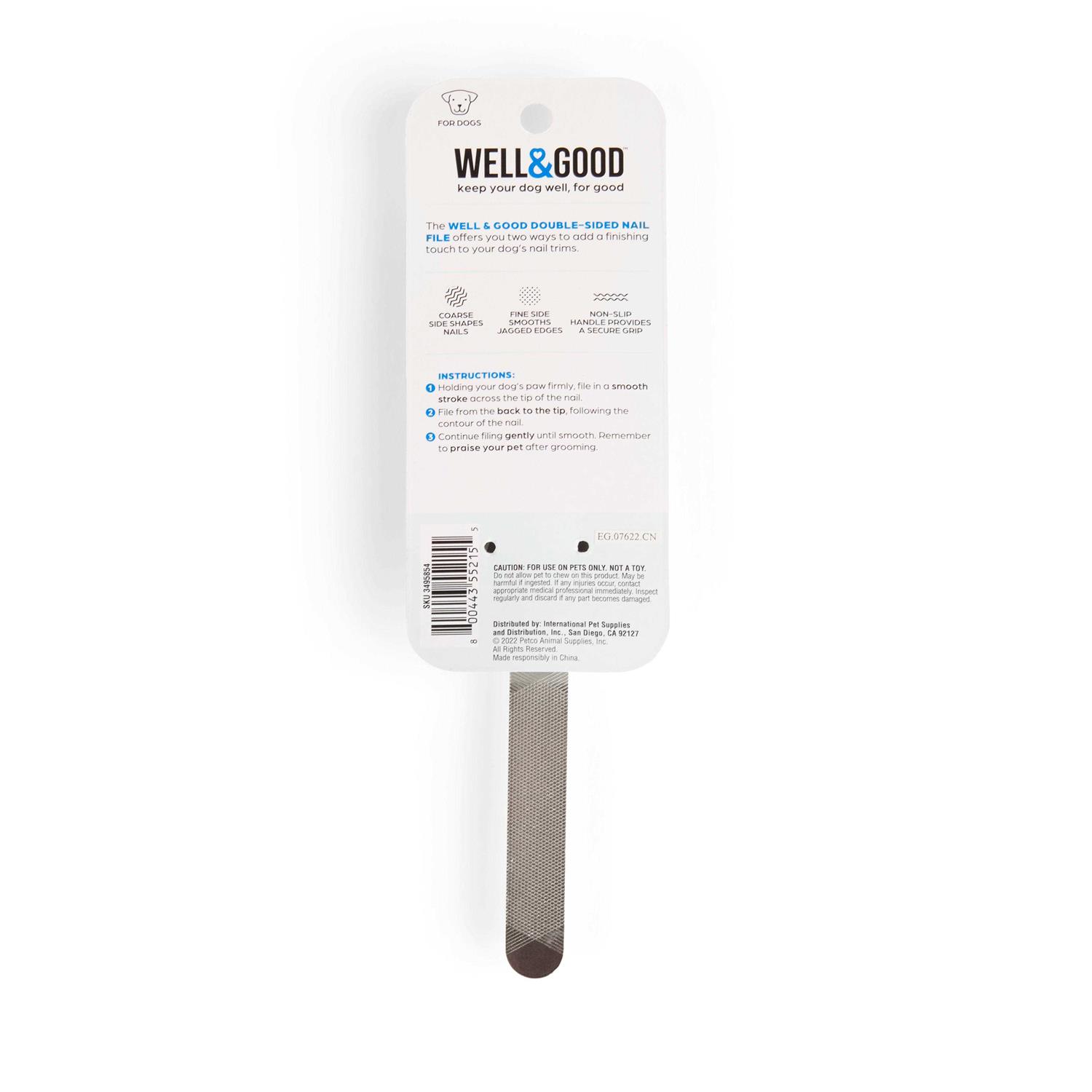 Well & Good Black Dog Nail File