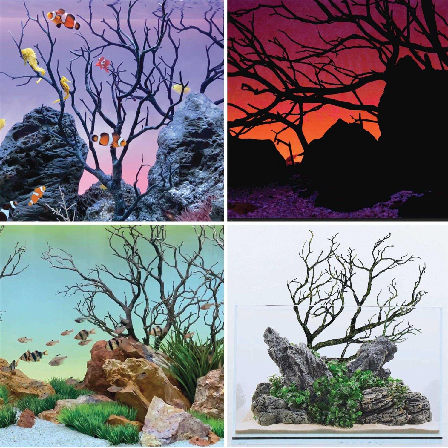 cURRENT USA Manzanita Branch 22-inch Tall with Weighted Base