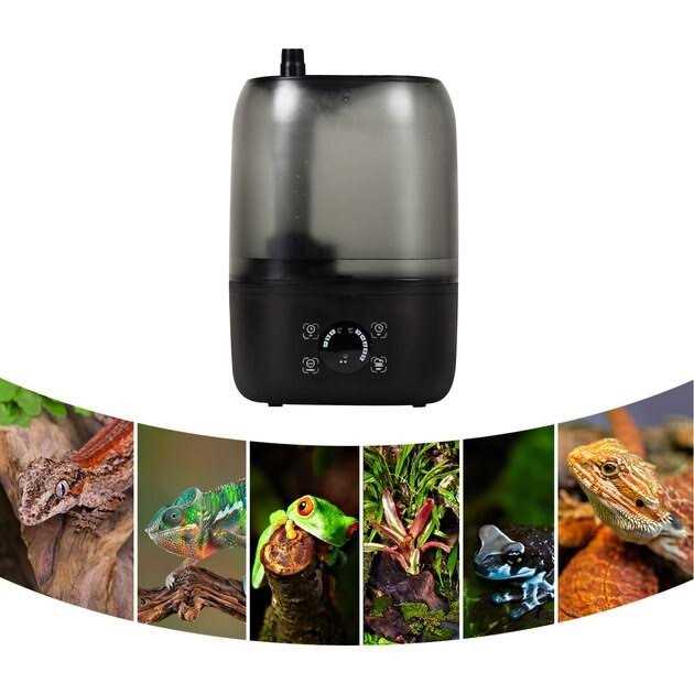 REPTI ZOO Digital Timing Reptile Terrarium Humidifier