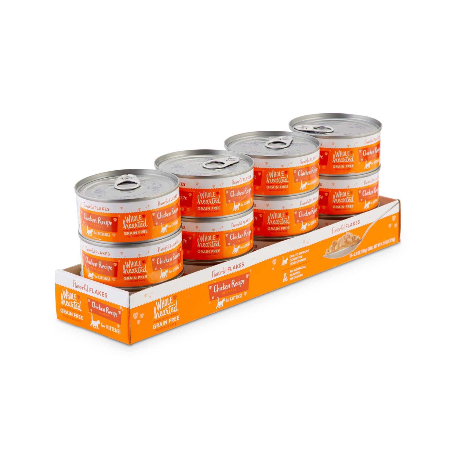 WholeHearted Free Chicken & Liver Recipe Gravy Wet Cat Food