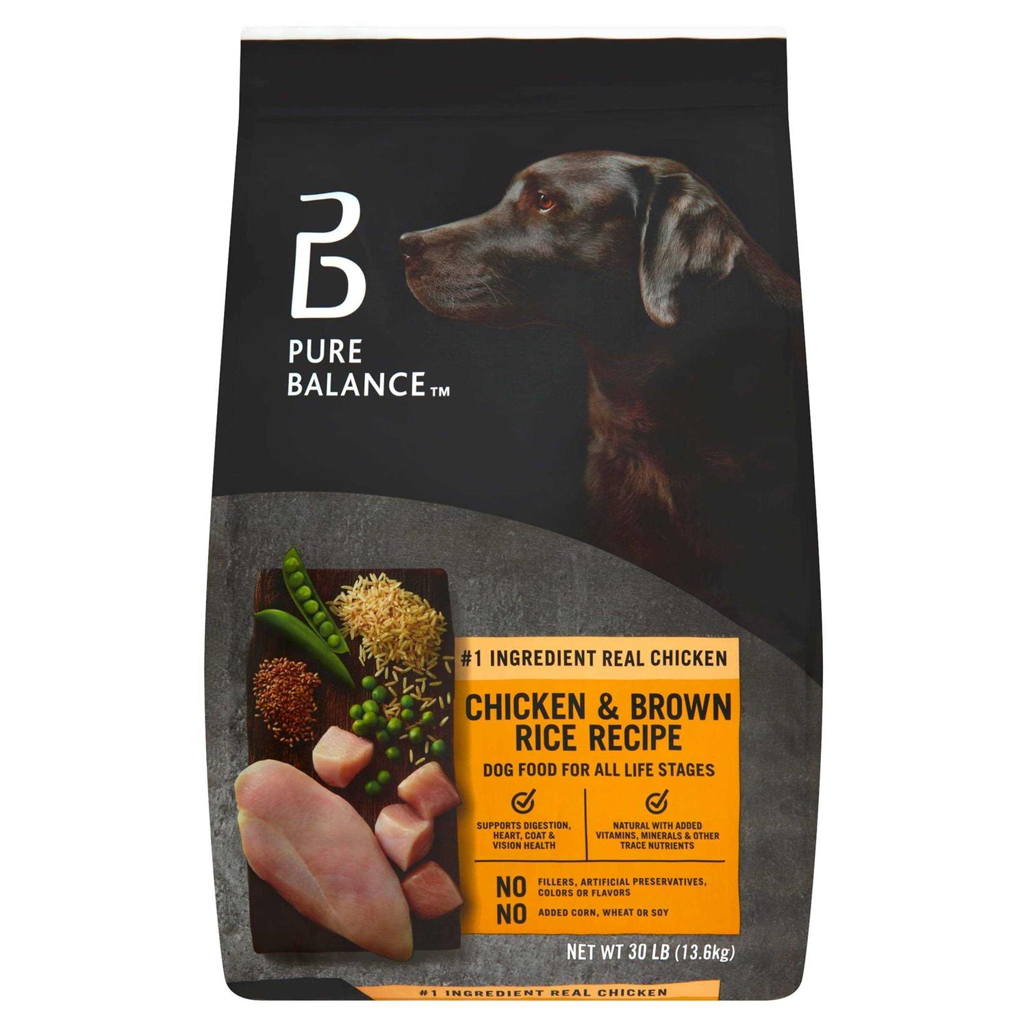Pure Balance Chicken and Brown Rice Recipe Dry Dog Food