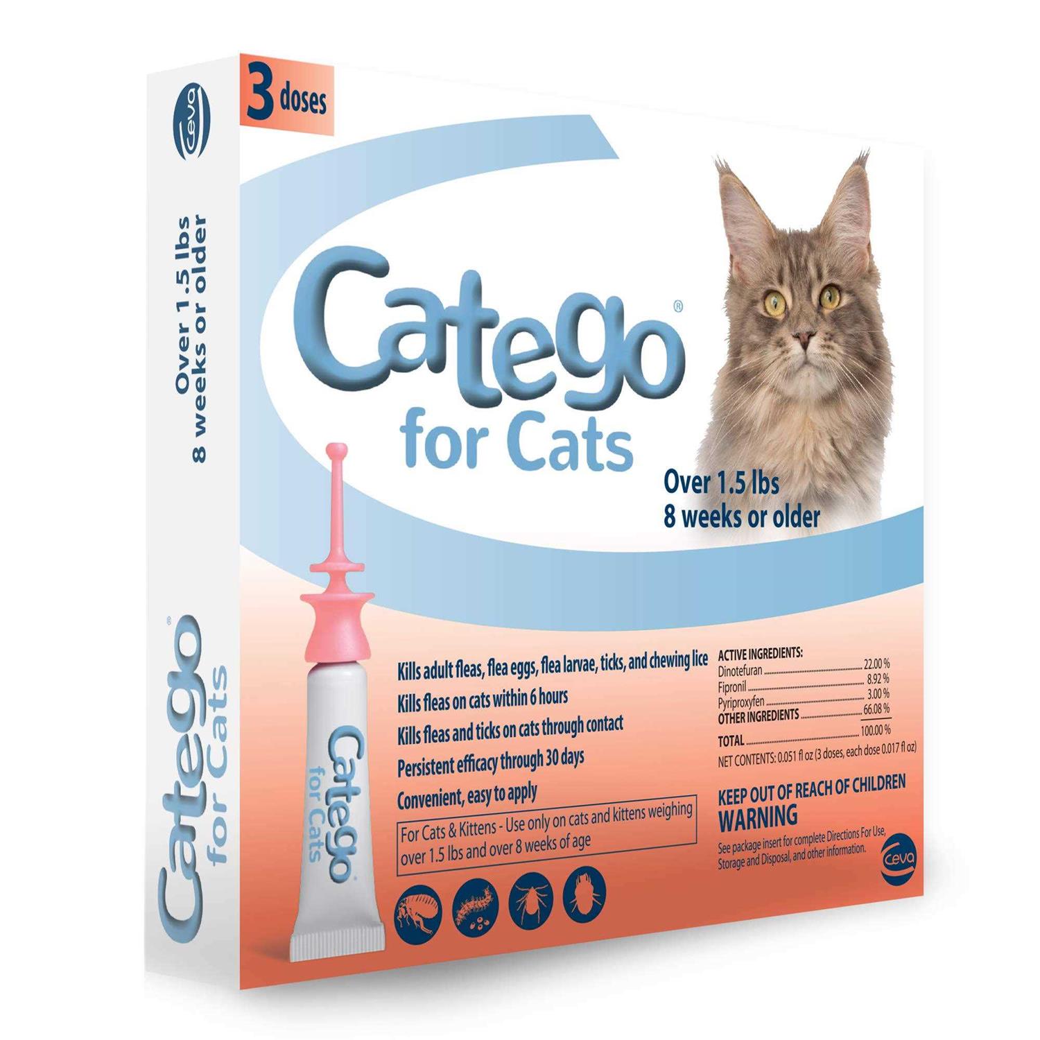 Catego Flea & Tick Treatment for Cats