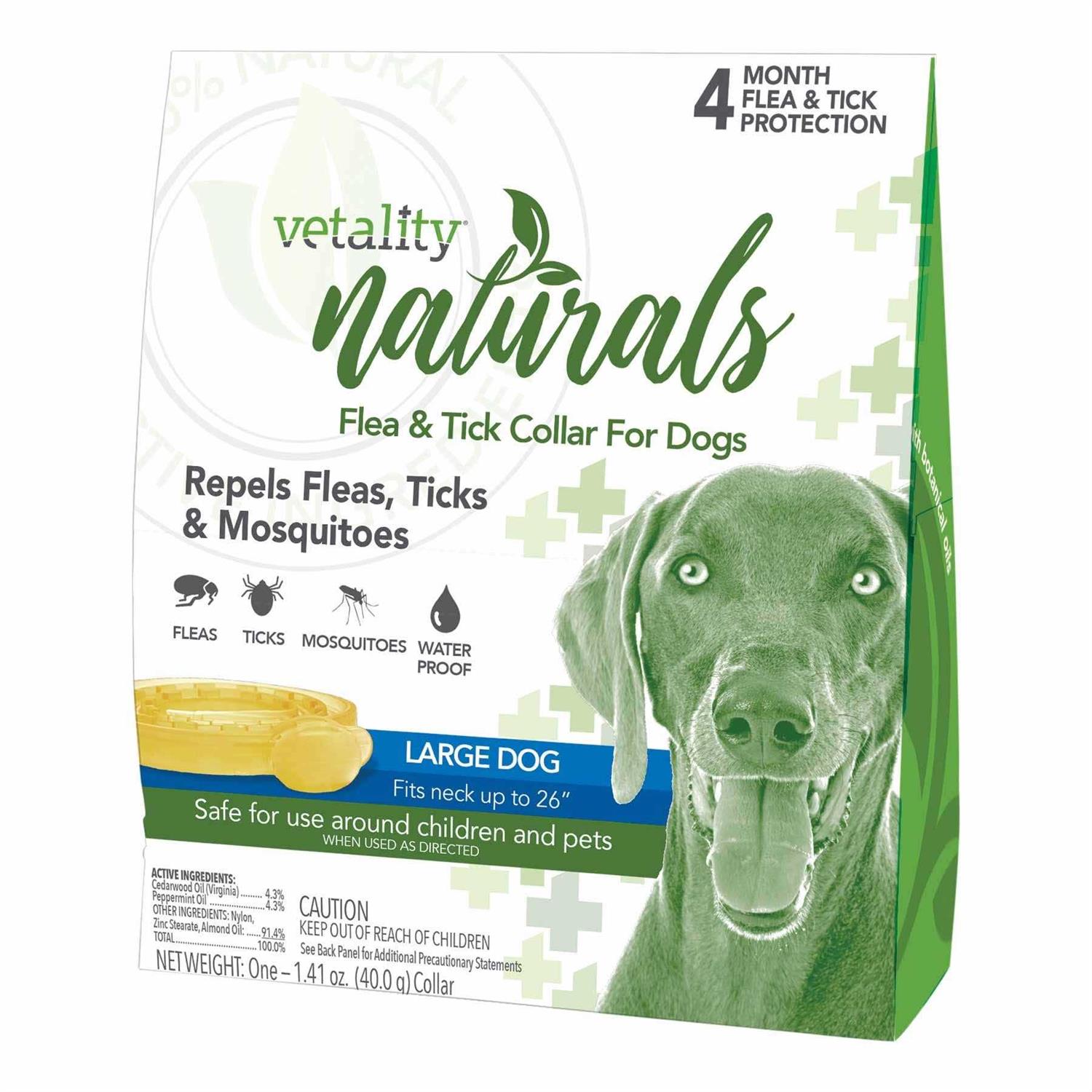 Vetality Naturals Flea & Tick Collar for Dogs