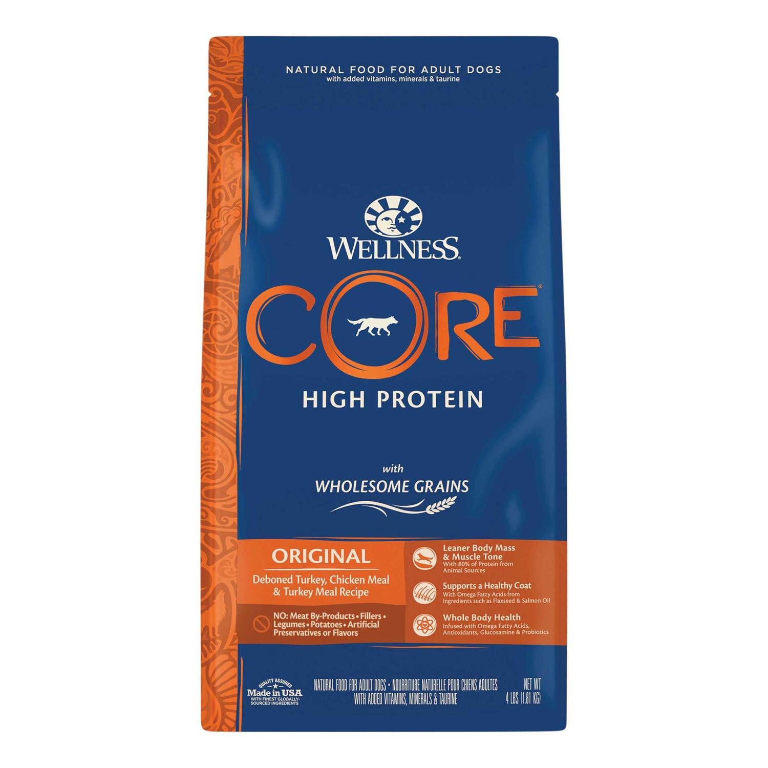 Wellness CORE High Protein Wholesome Grains Original Recipe Dry Dog Food