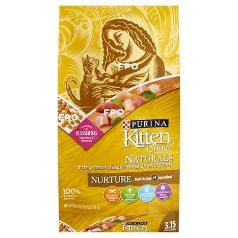 Purina Kitten Chow Naturals Cat Dry Food