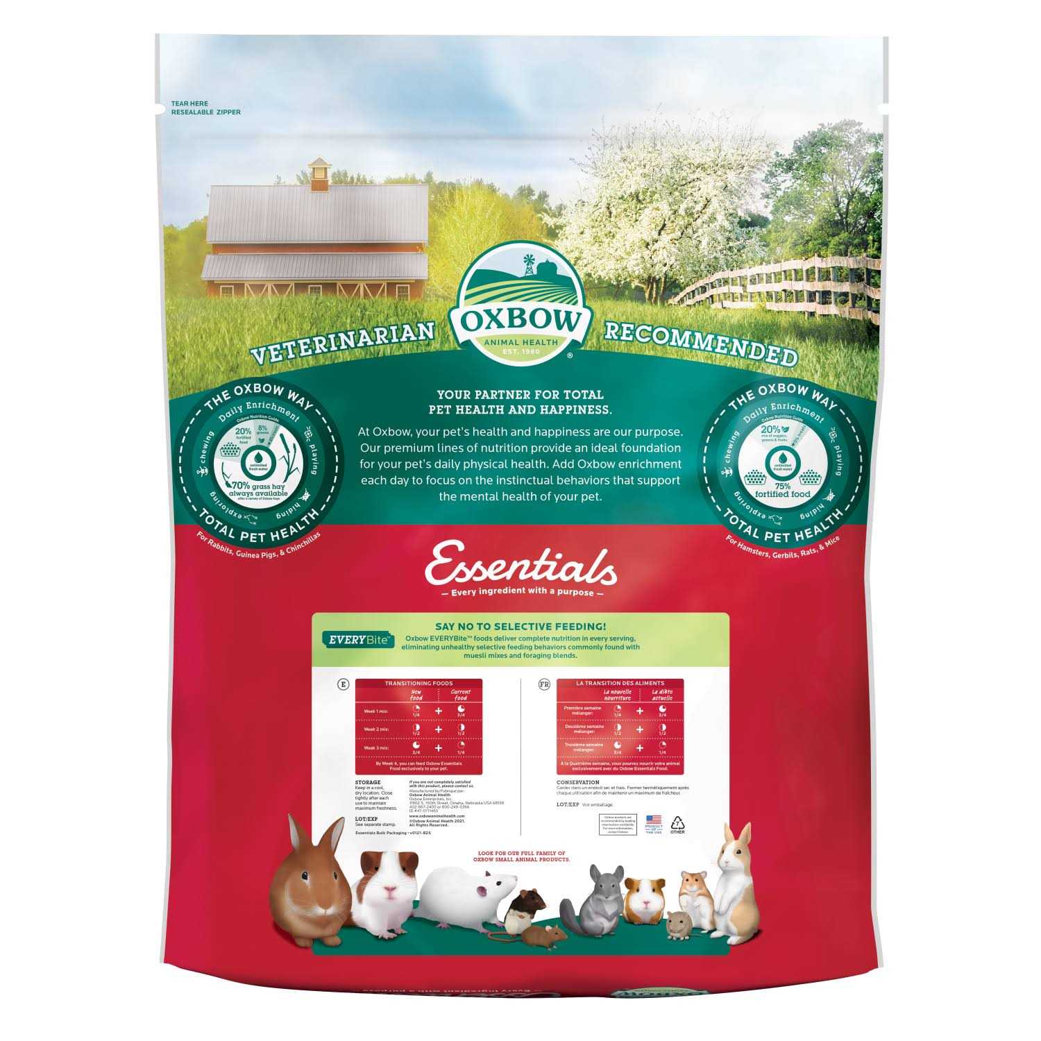 Oxbow Essentials Chinchilla Food