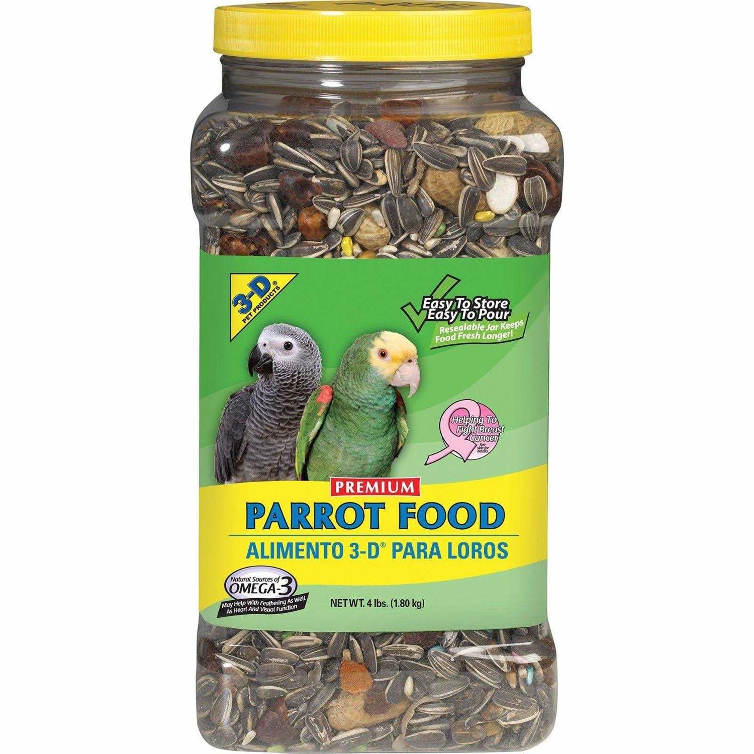 3-D Pet Products Premium Cockatiel Food