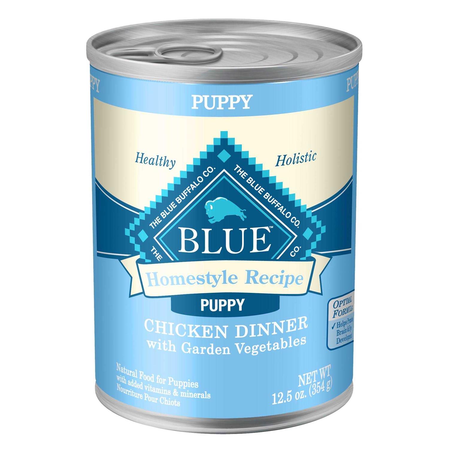 Blue Buffalo Homestyle Recipe Puppy Chicken Dinner Wet Dog Food