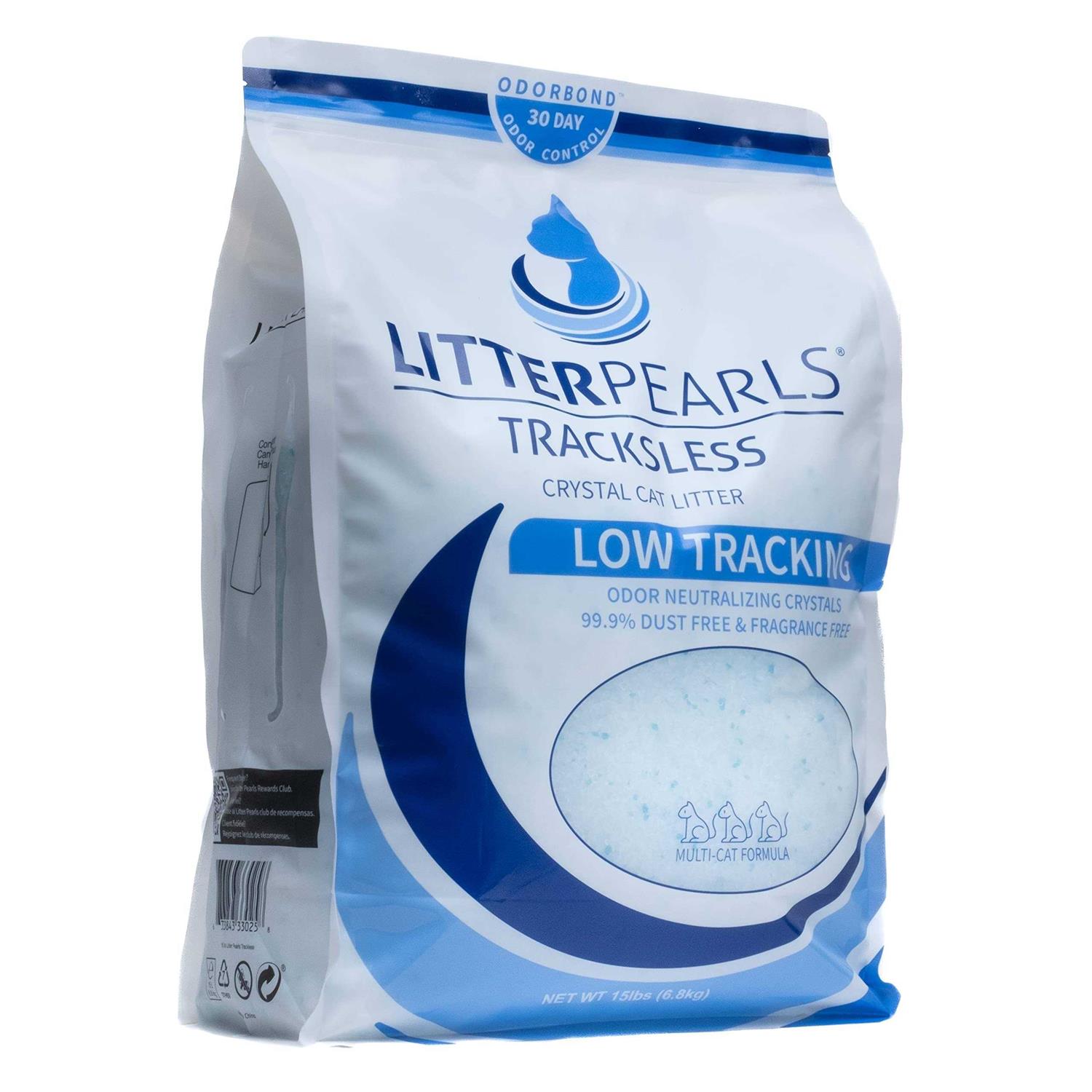 Litter Pearls Crystal Cat Litter with Odorbond Superior Odor Control