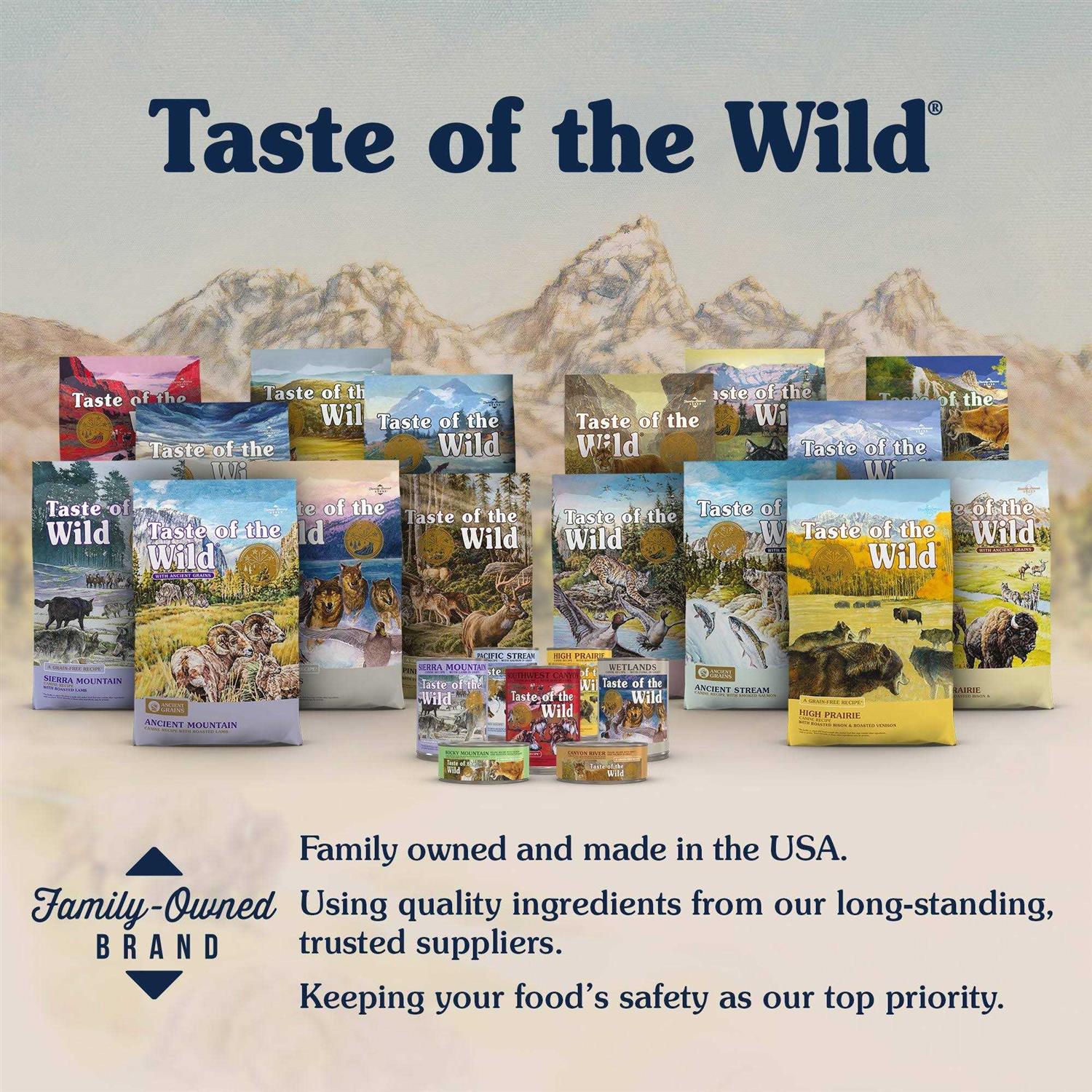 Taste of the Wild Sierra Mountain Dog Food