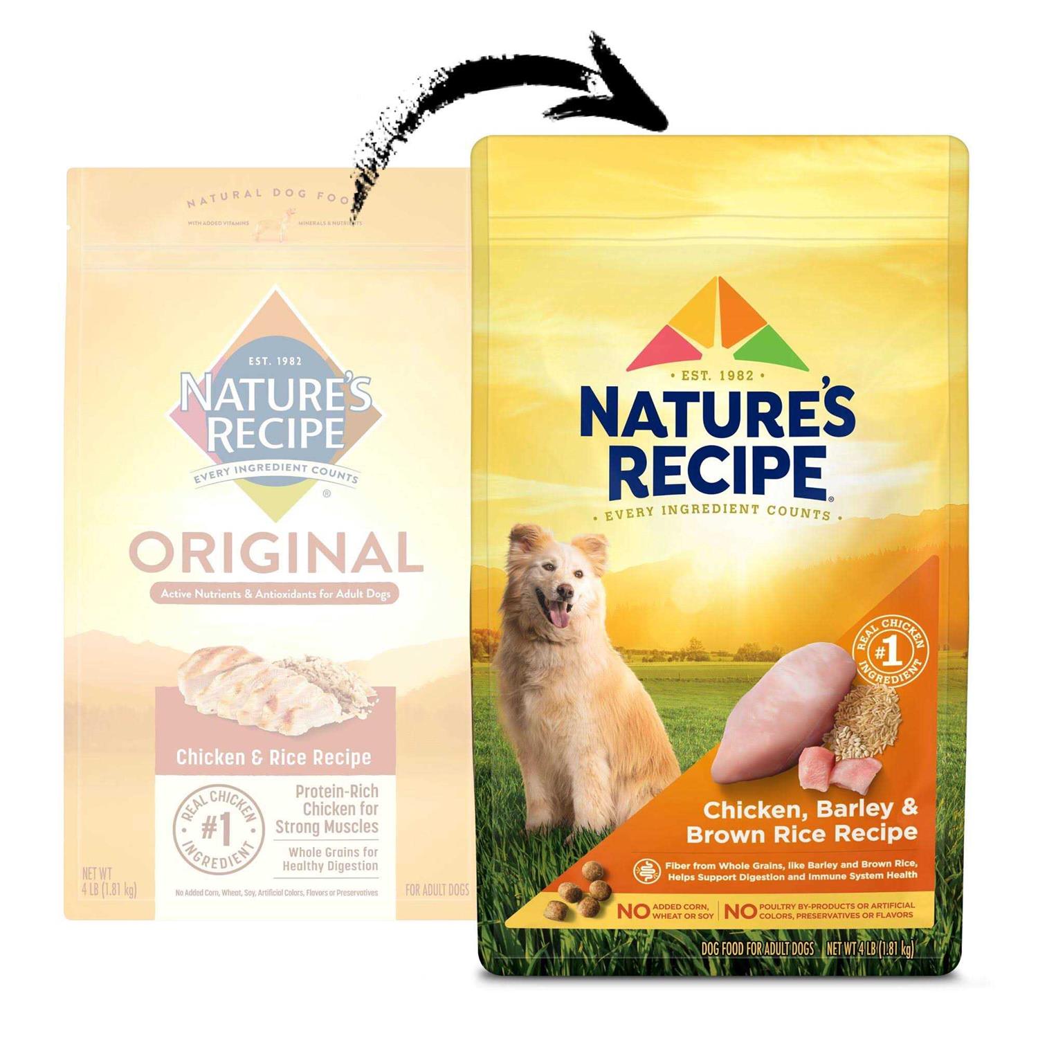 Nature’s Recipe Adult Chicken & Rice Recipe Dry Dog Food