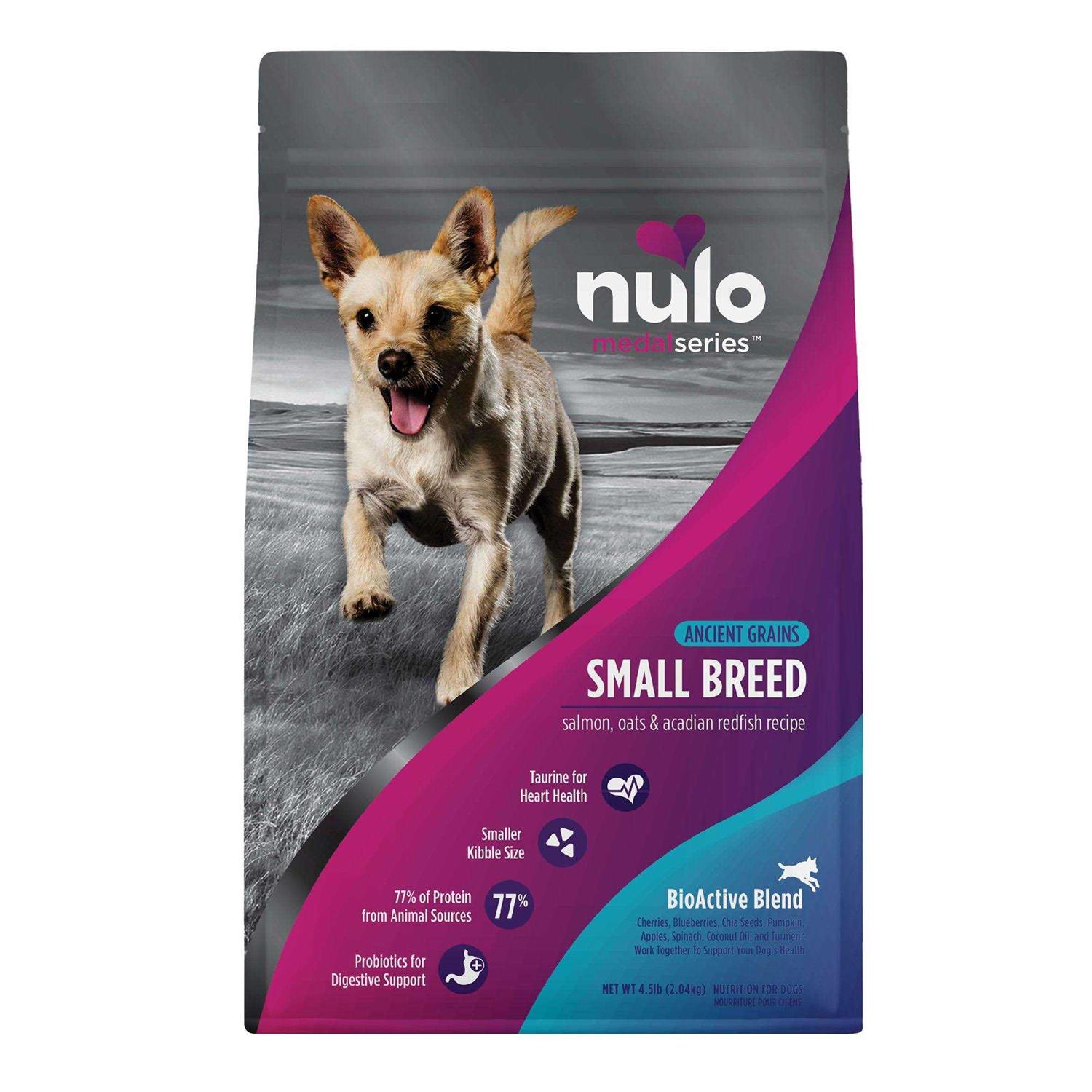 Nulo MedalSeries Ancient Grains Salmon Oats & Acadian Redfish Small Breed Dry Dog Food