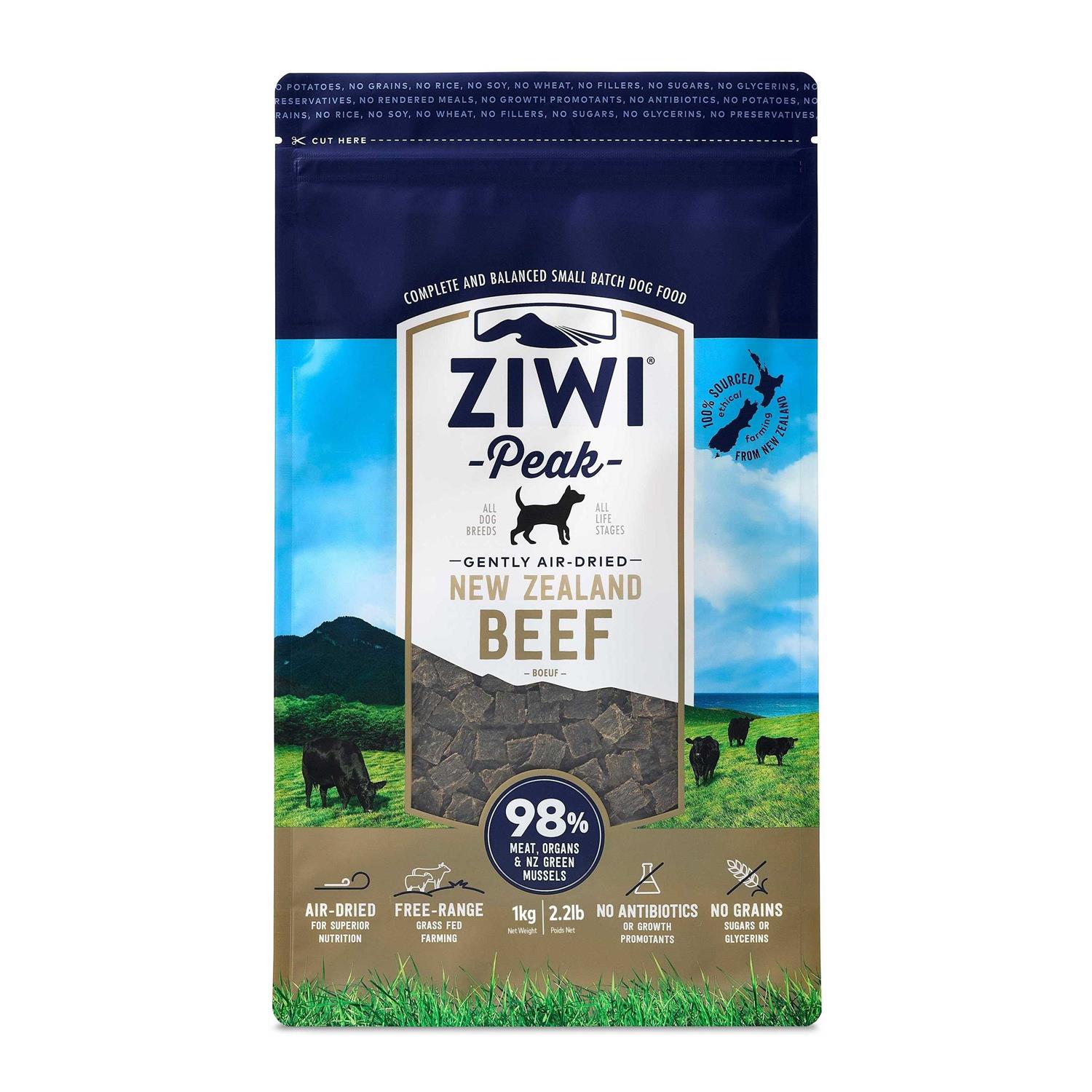 Ziwi Peak Air Dried Beef Dog Food
