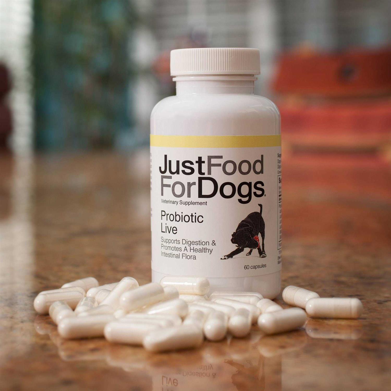 JustFoodForDogs Probiotic Caplets for Dogs