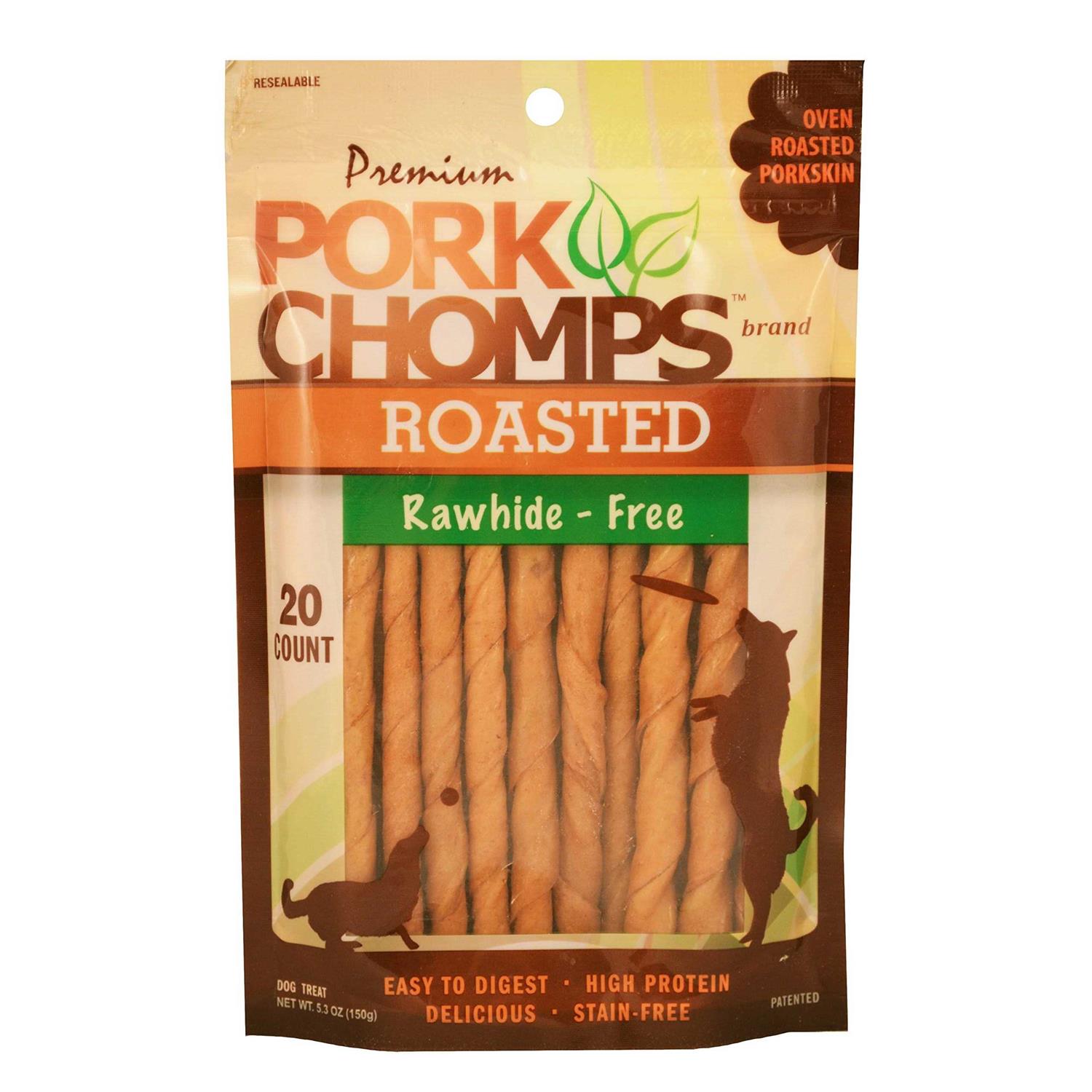 Pork Chomps Roasted Twists