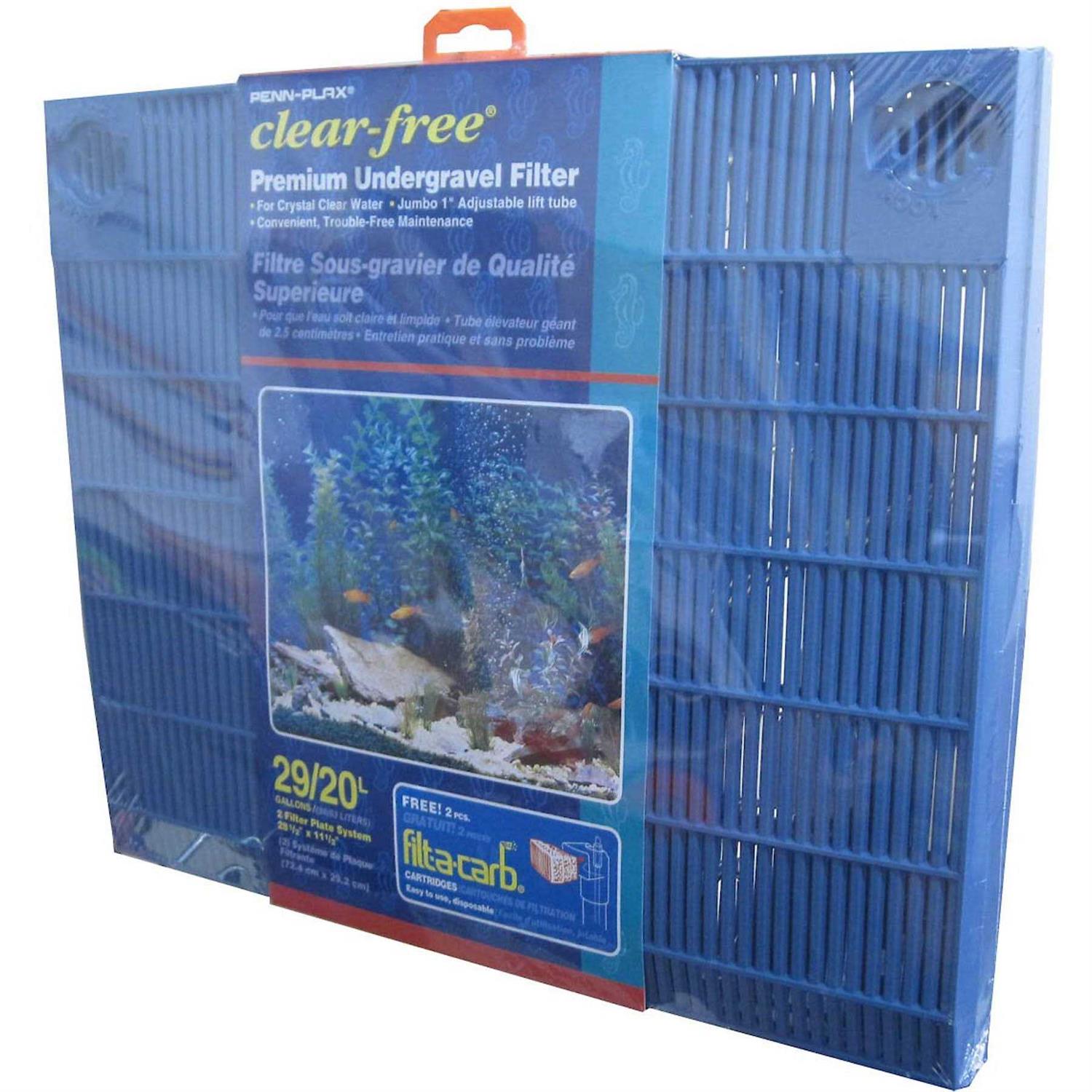 Penn-Plax Clear-Free Premium Under Gravel Aquarium Filter