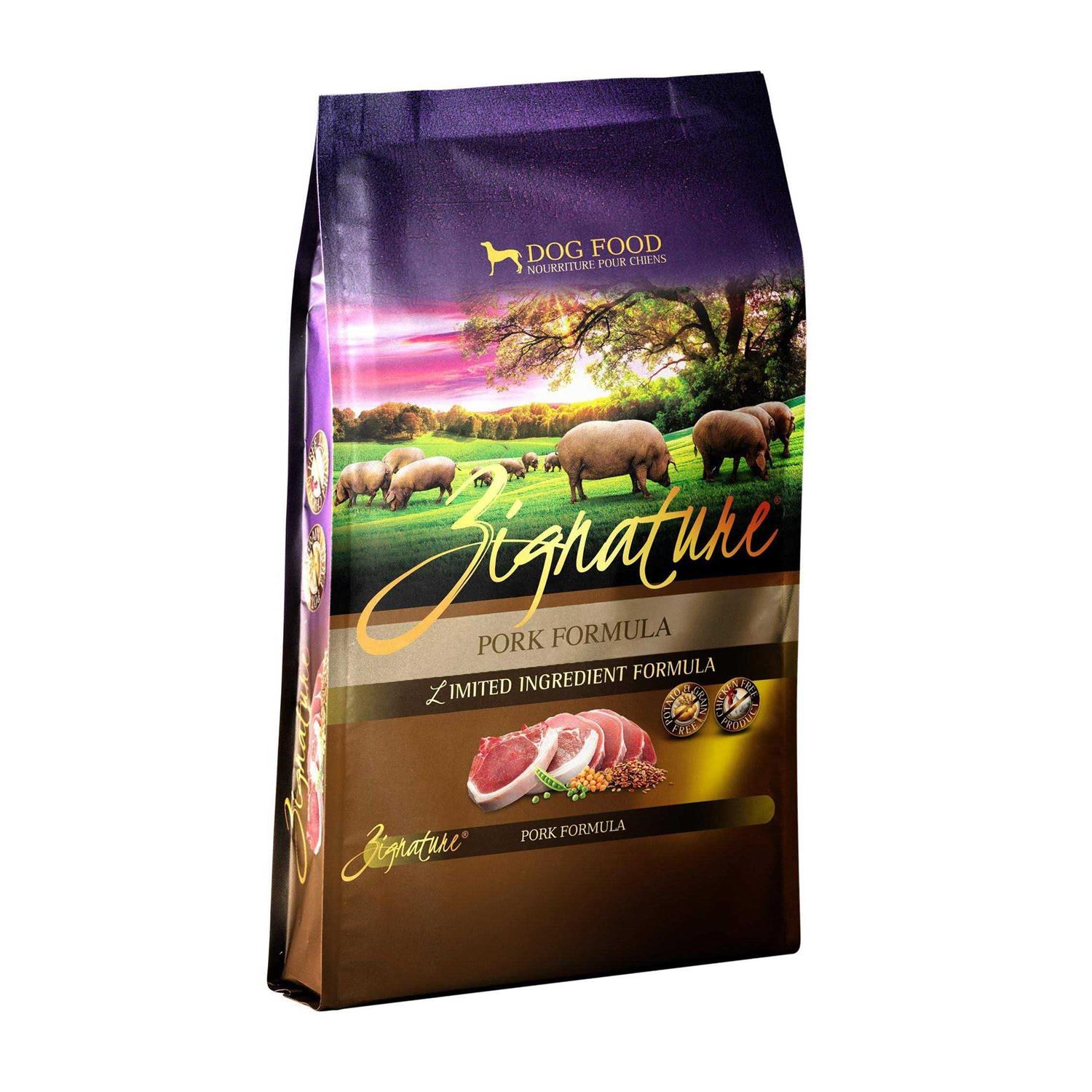 Zignature Limited Ingredient Pork Dry Formula Dog Food