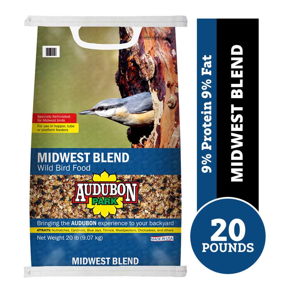 Audubon Park 12376 Midwest Blend Wild Bird Food