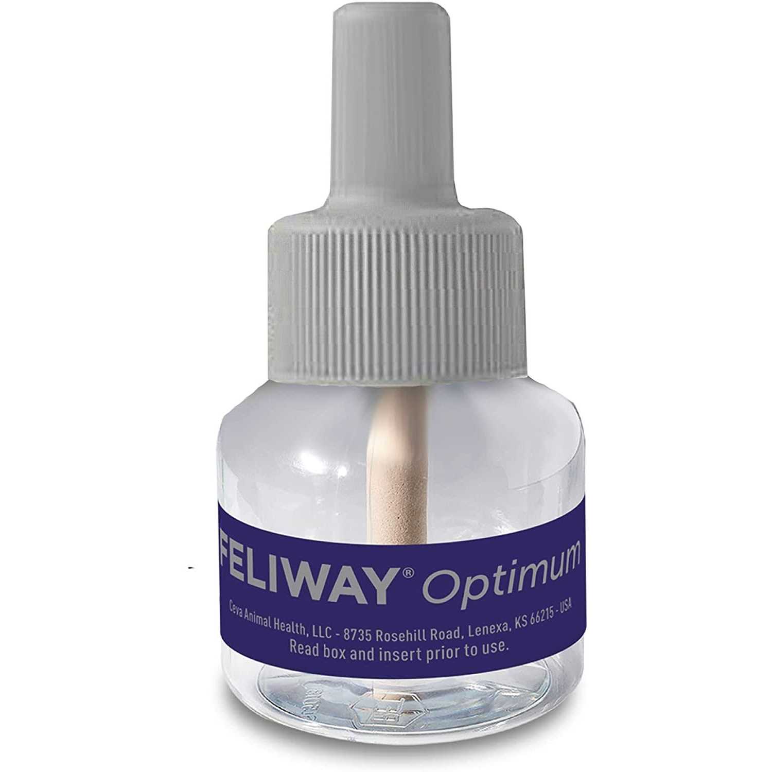 Feliway Optimum Enhanced Calming Pheromone 30 Day Cat Diffuser Refill