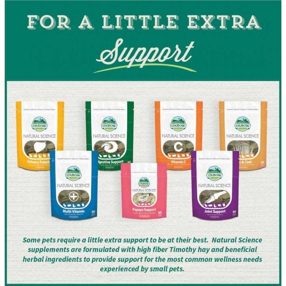 Oxbow Animal Health Natural Science Papaya Support