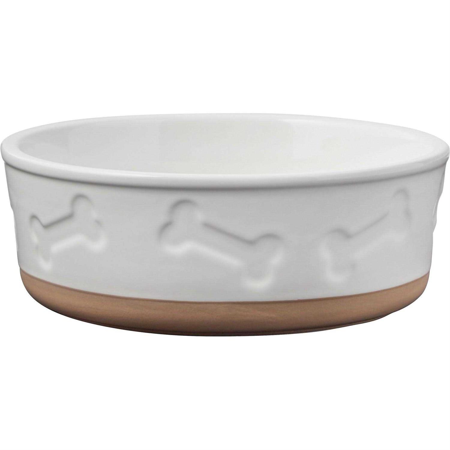 Frisco Bones Non-skid Ceramic Dog & Cat Bowl