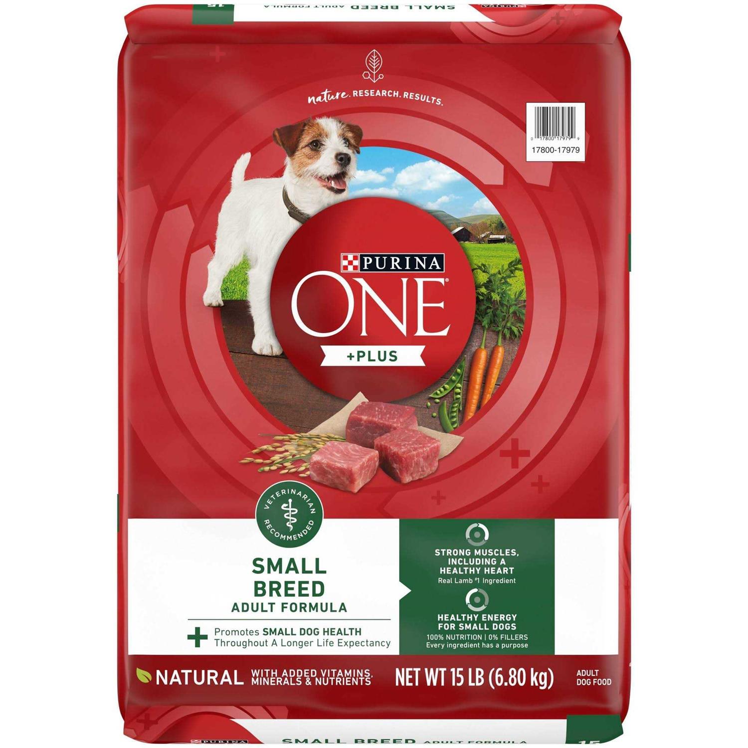 Purina ONE Plus Lamb & Rice Formula Small Breed Dry Dog Food