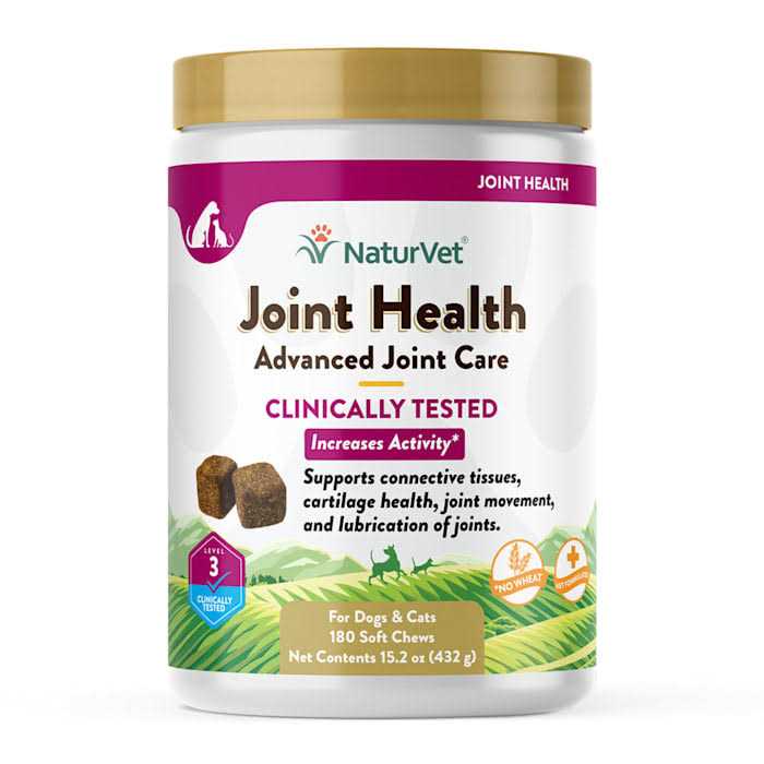 NaturVet Joint Health Soft Chews Level 3 Advanced for Dogs