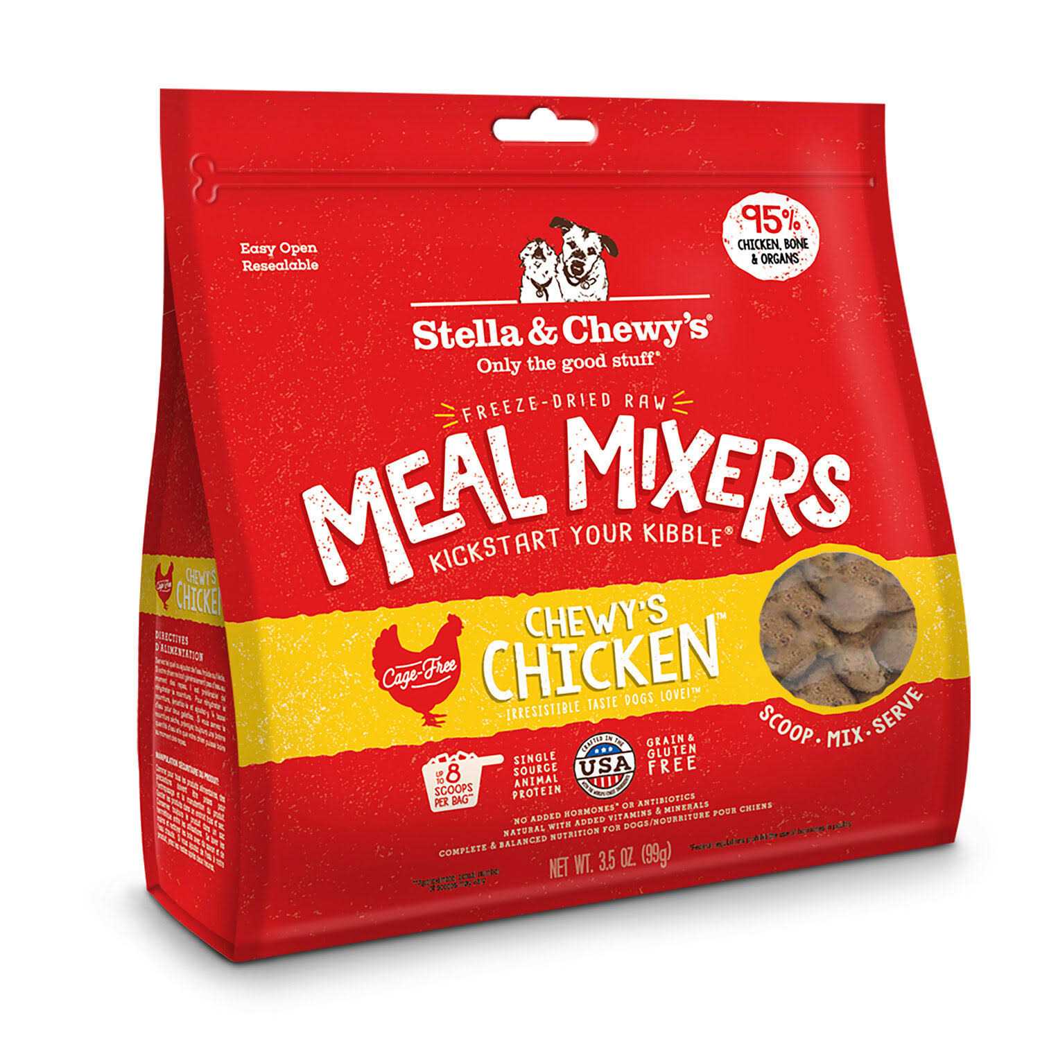 Stella & Chewy’s Freeze Dried Chicken Meal Mixers Dog Food