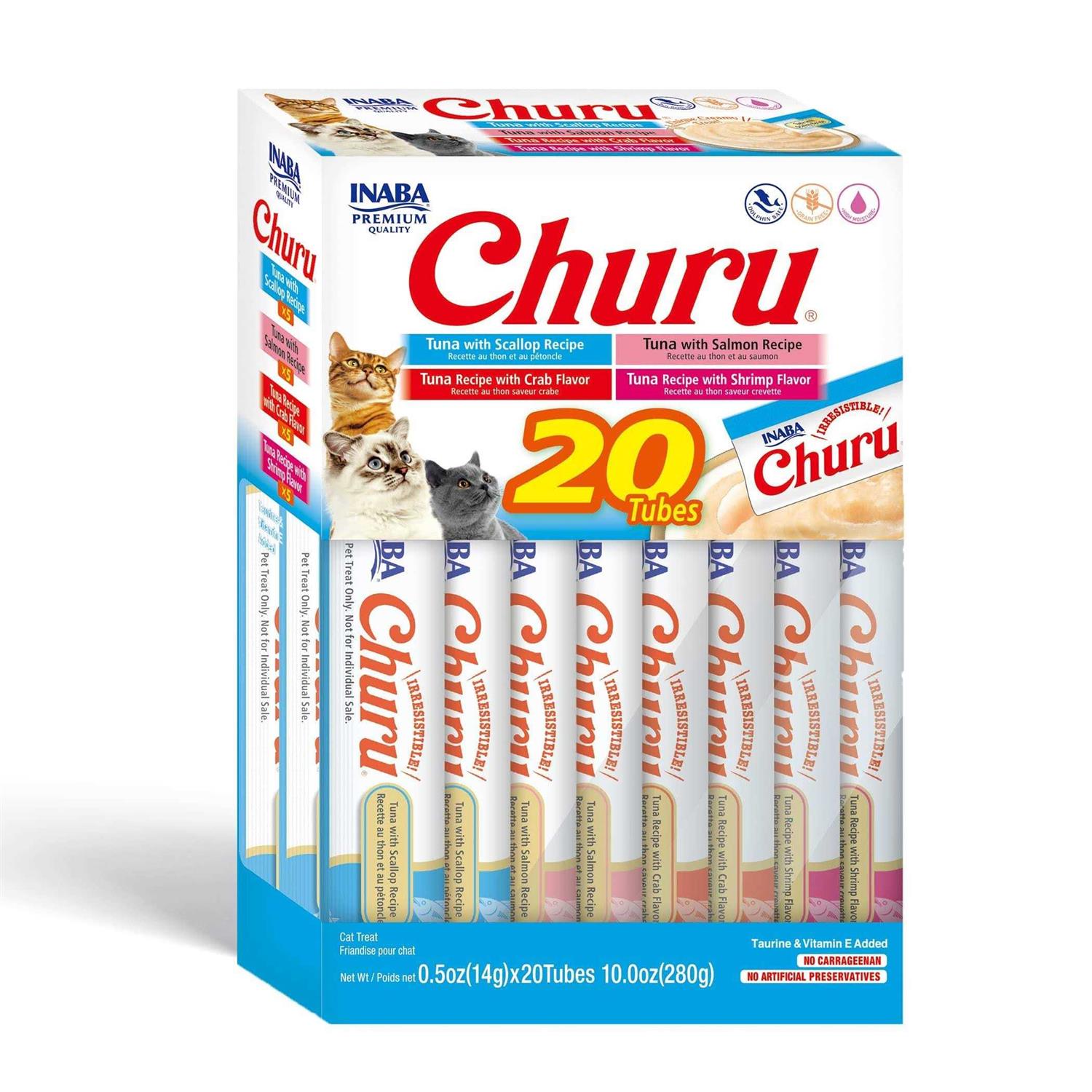 Inaba Inaba Churu Lickable Creamy Puree Cat Treats