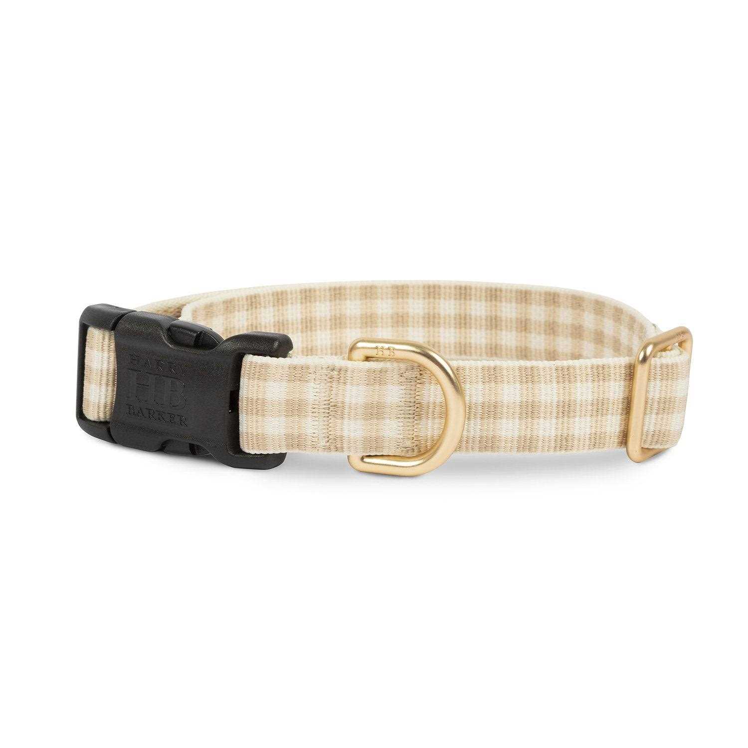Gingham Dog Collar Harry Barker