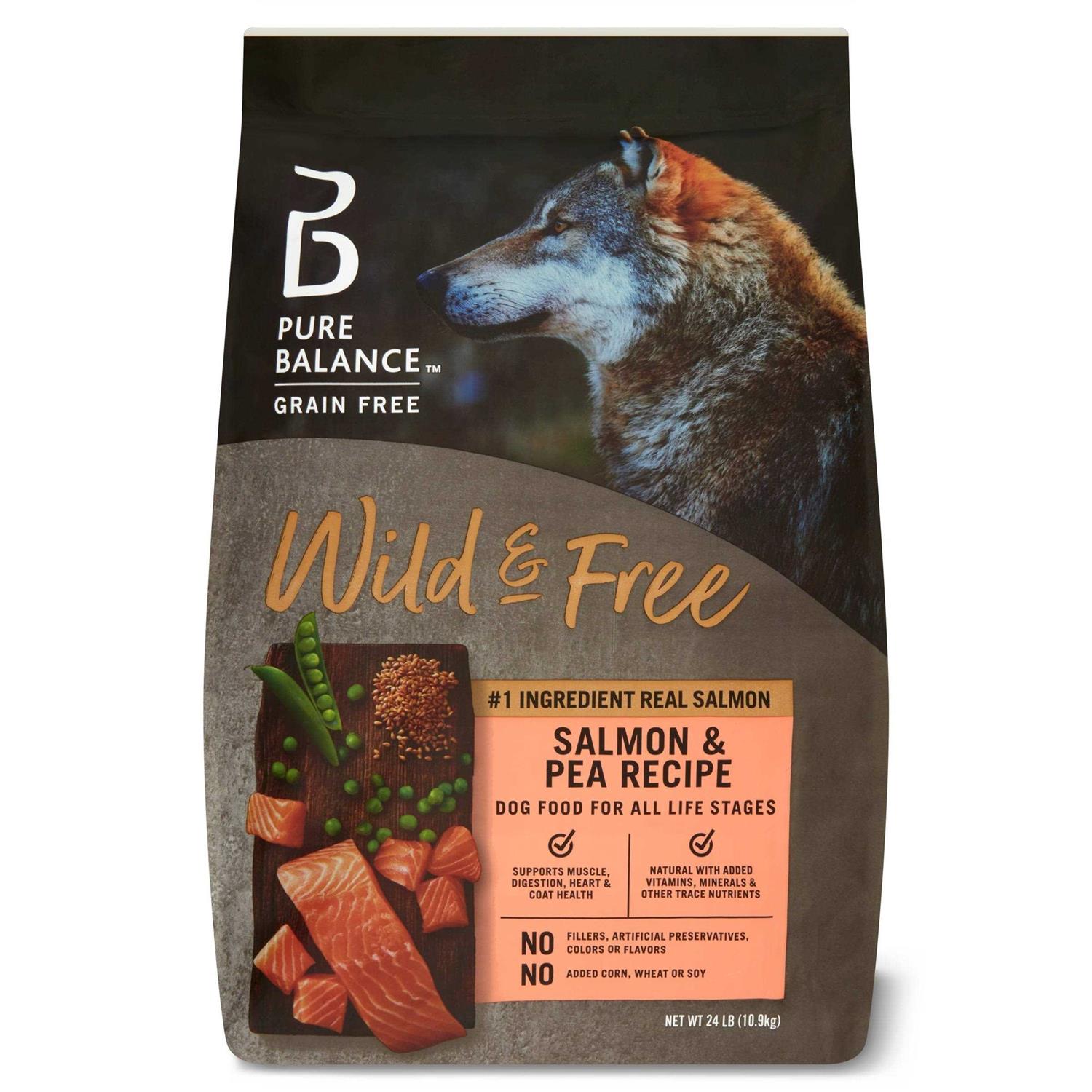 Pure Balance Wild & Free Salmon & Pea Recipe Dry Dog Food