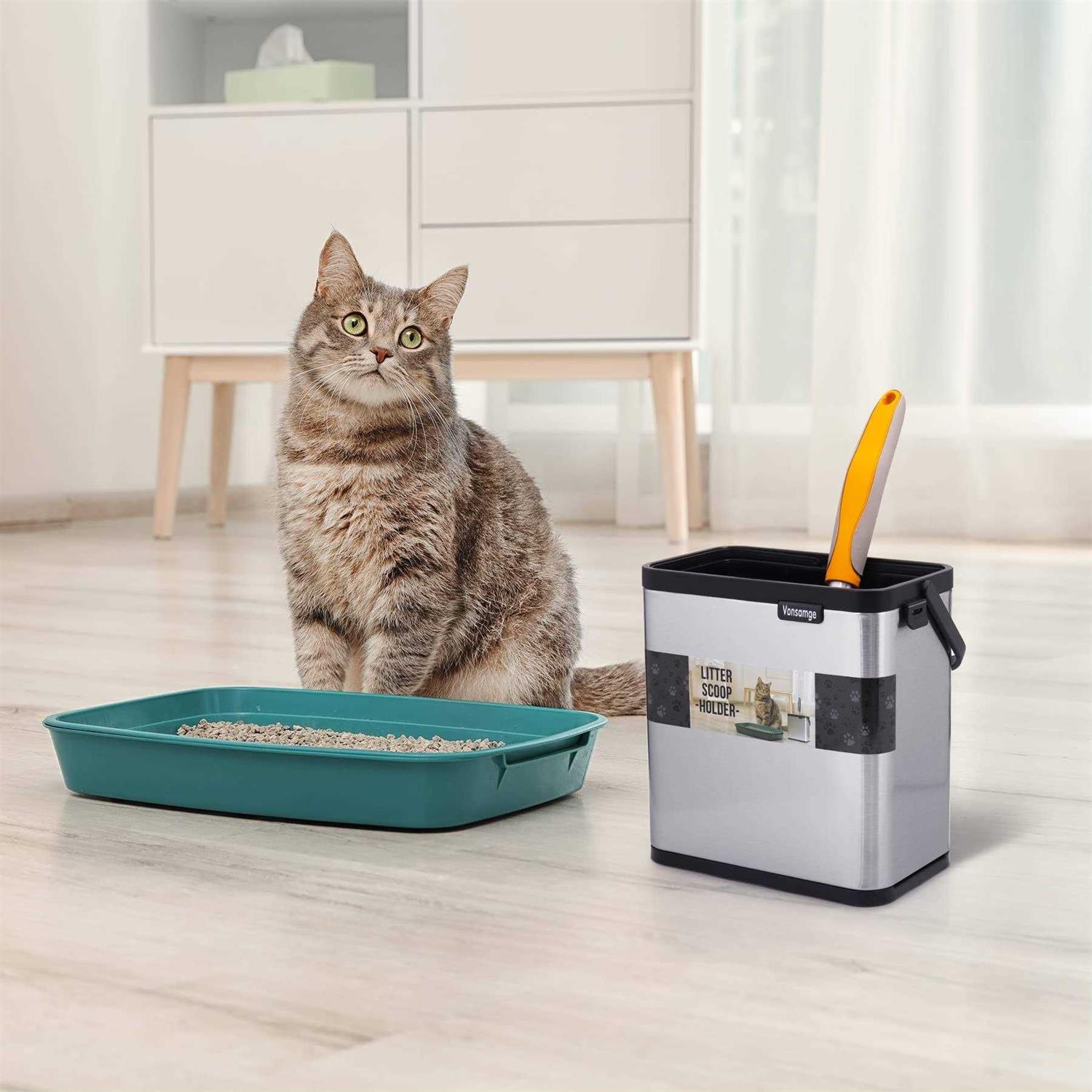 Vonsamge Universal cat Litter Scoop Holder