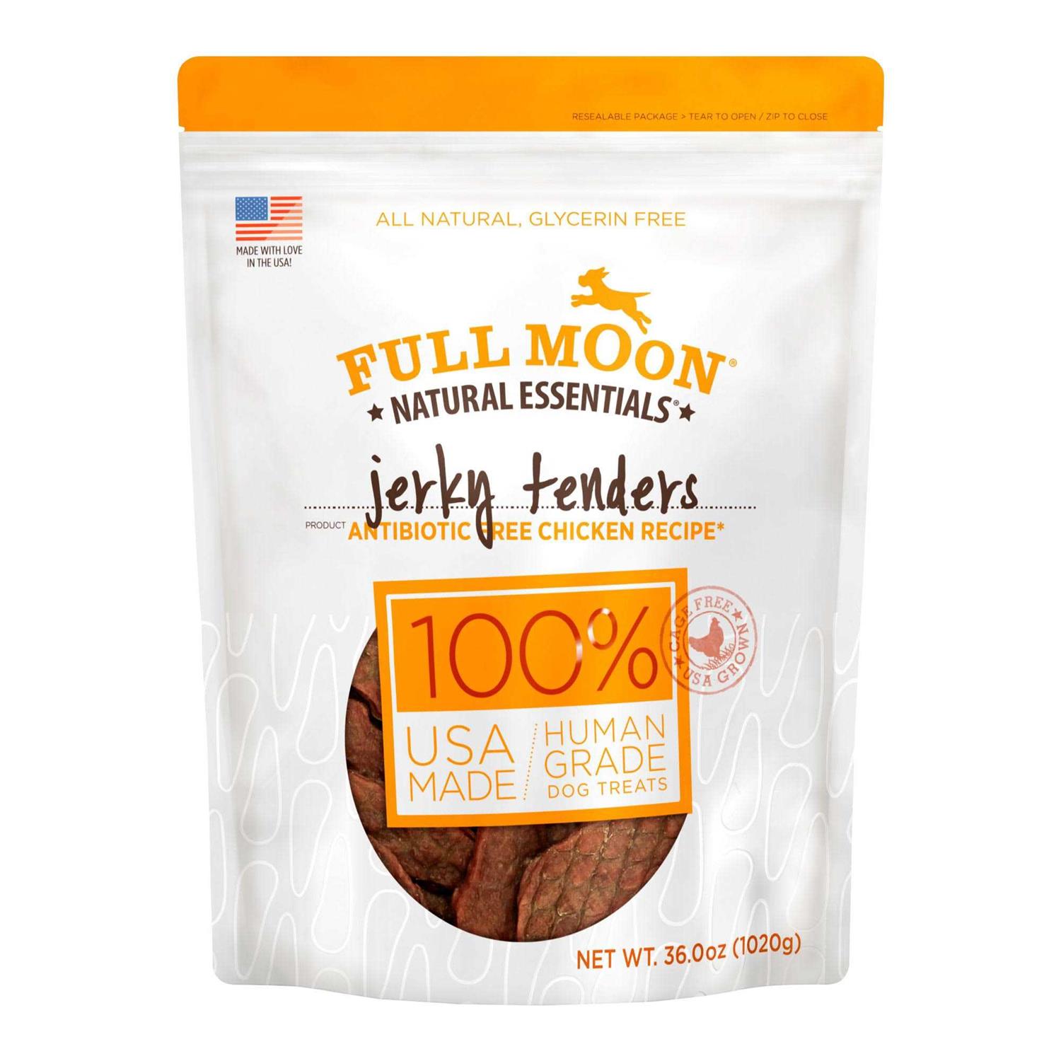 Full Moon All Natural Human Grade Dog Treats Chicken Jerky