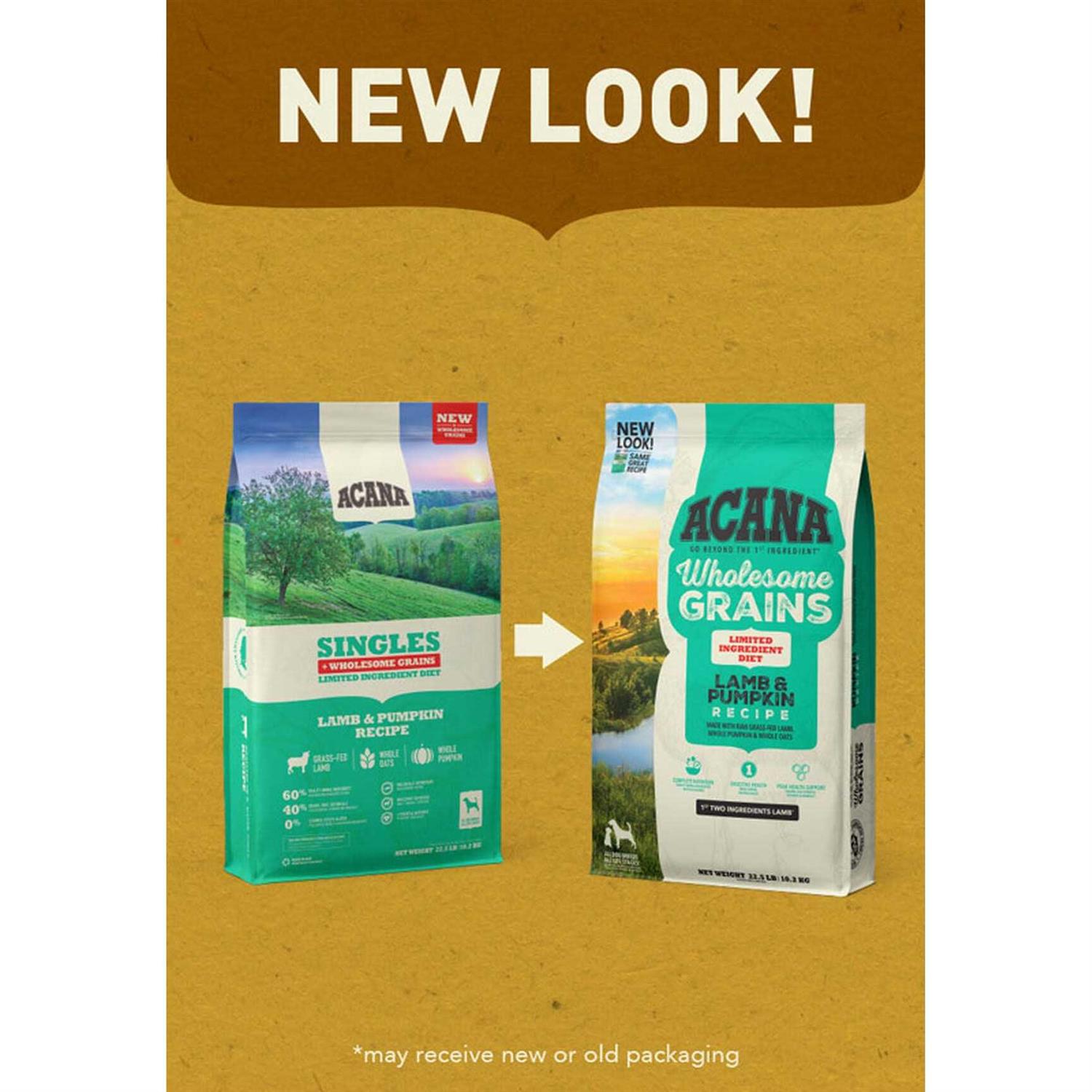 Acana Wholesome Grains Lamb & Pumpkin Dry Dog Food