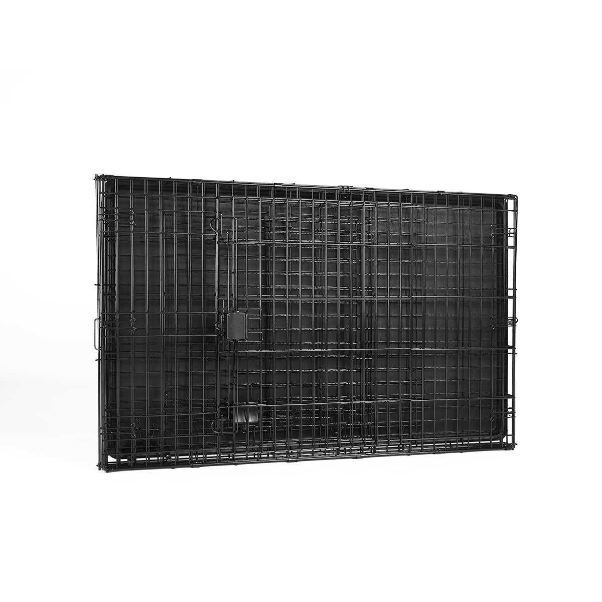 Amazon Basics Foldable Metal Wire Dog Crate with Tray