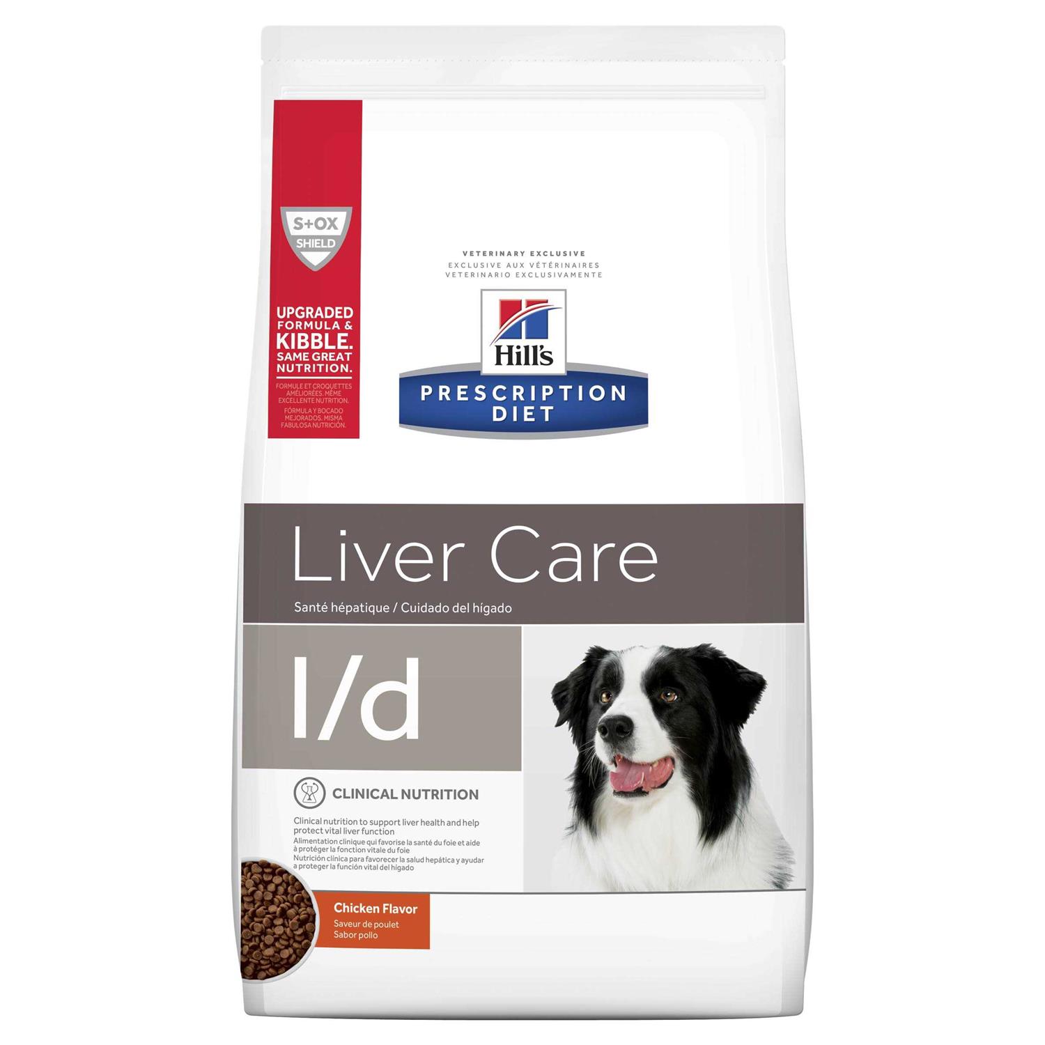 Hill’s Prescription Diet l/d Liver Care Chicken Flavor Dry Dog Food