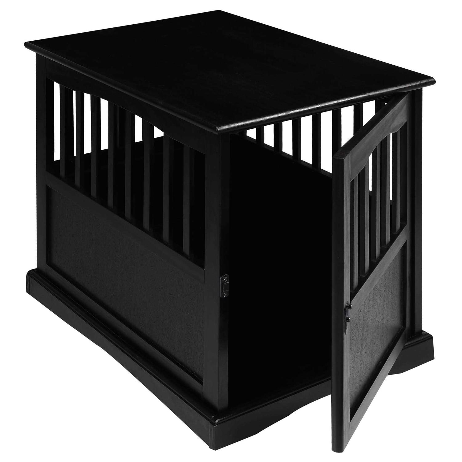 Casual Home End Table Pet Crate