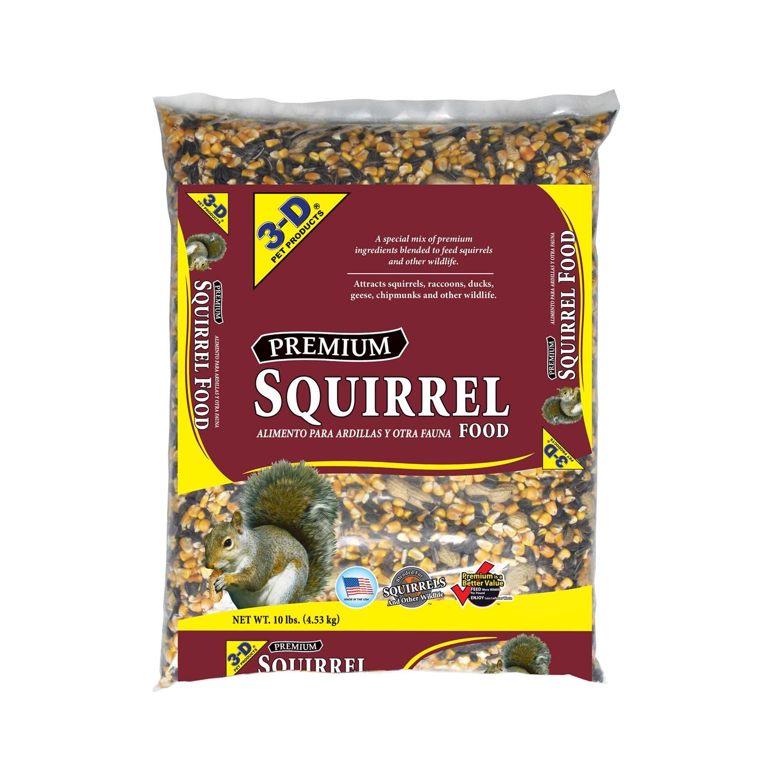 3-d Pet Products Premium Squirrel and Wildlife Food