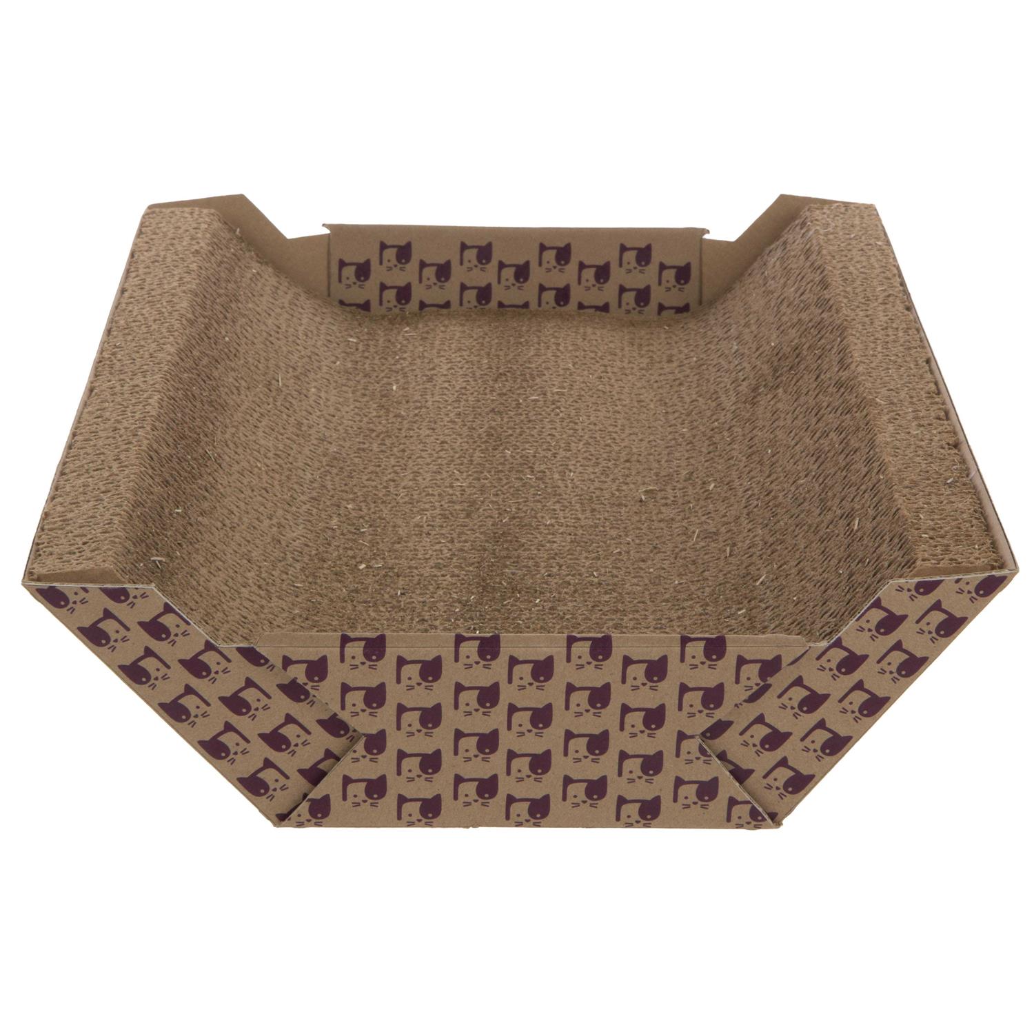 SmartyKat Super Scratcher Chaise Catnip-Infused Corrugate Cat Scratcher & Lounge