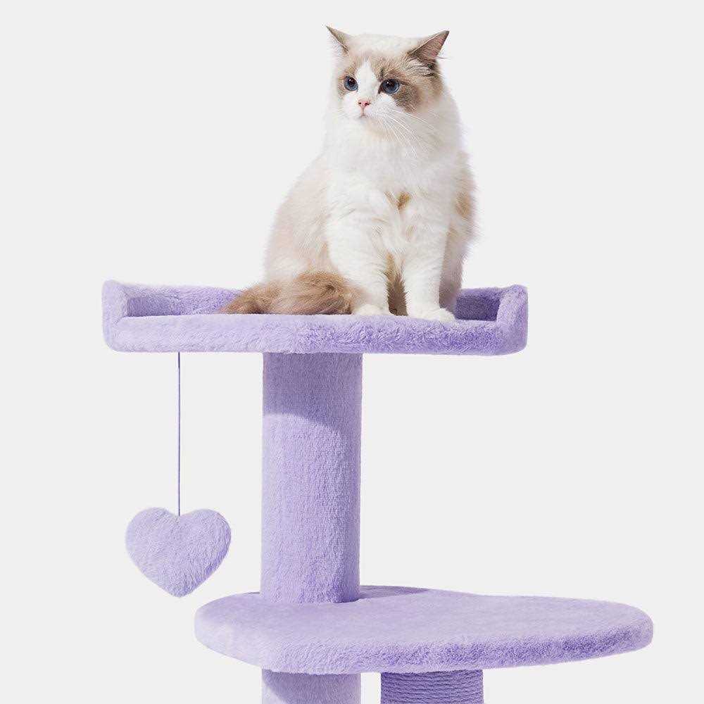 Heartpurrple Cat Climber Tree by Vetreska
