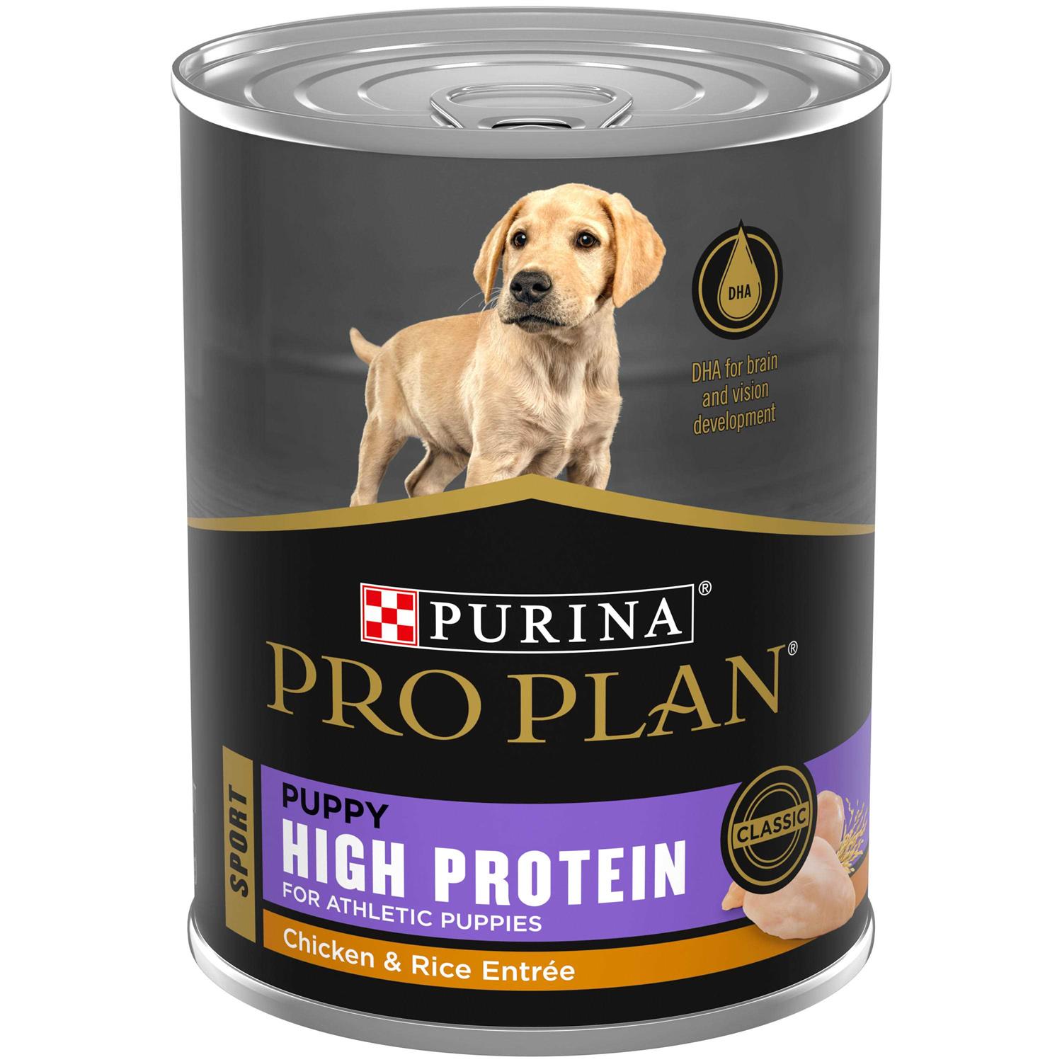 Purina Pro Plan Sport High Protein Rice Wet Puppy Food