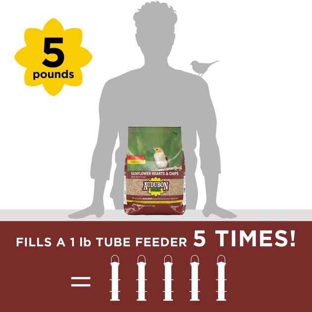 Audubon Park Sunflower Hearts & Chips Wild Bird Food