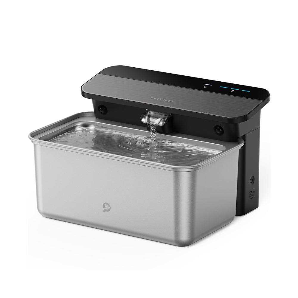PETLIBRO Glacier Ultrafiltration Stainless Steel Pet Water Fountain