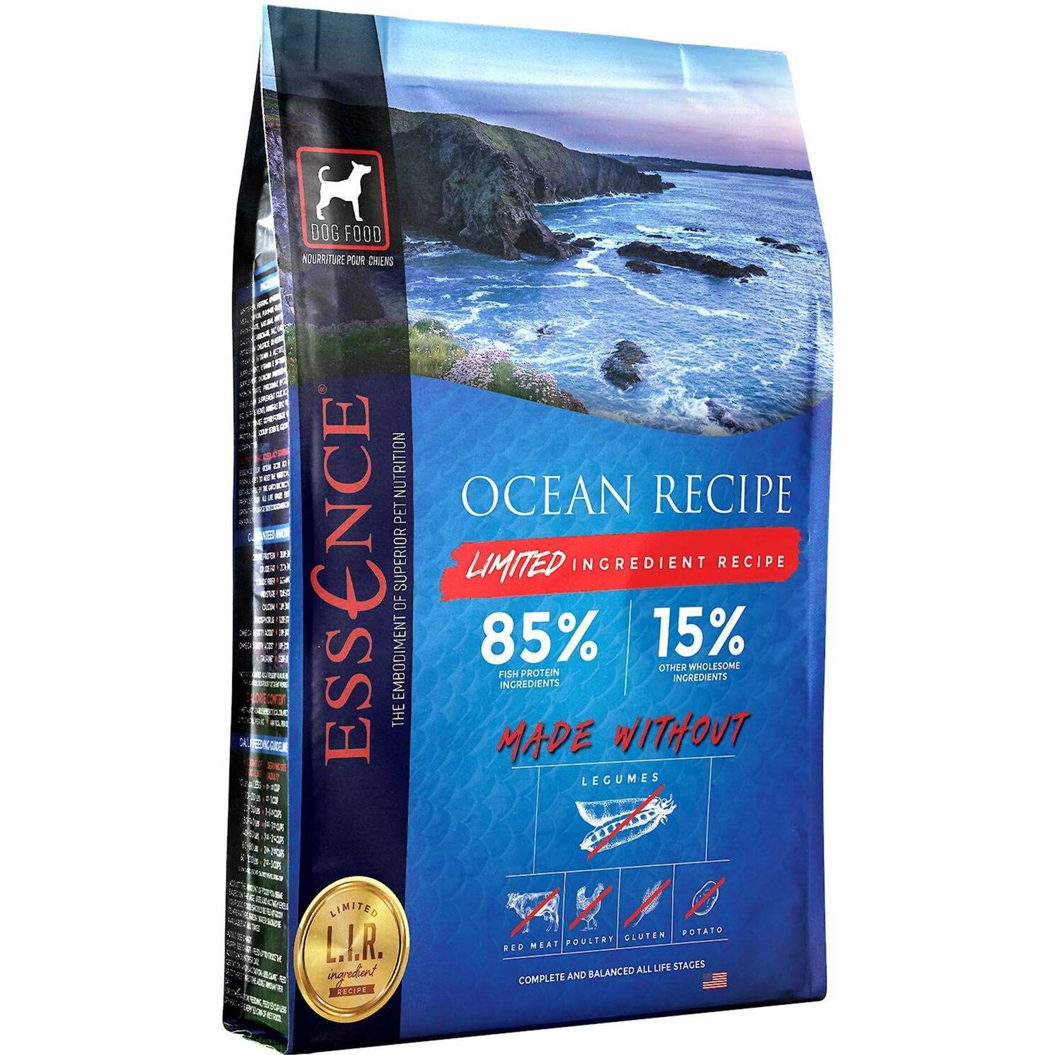 Essence Limited Ingredient Ocean Recipe Dog Dry Food