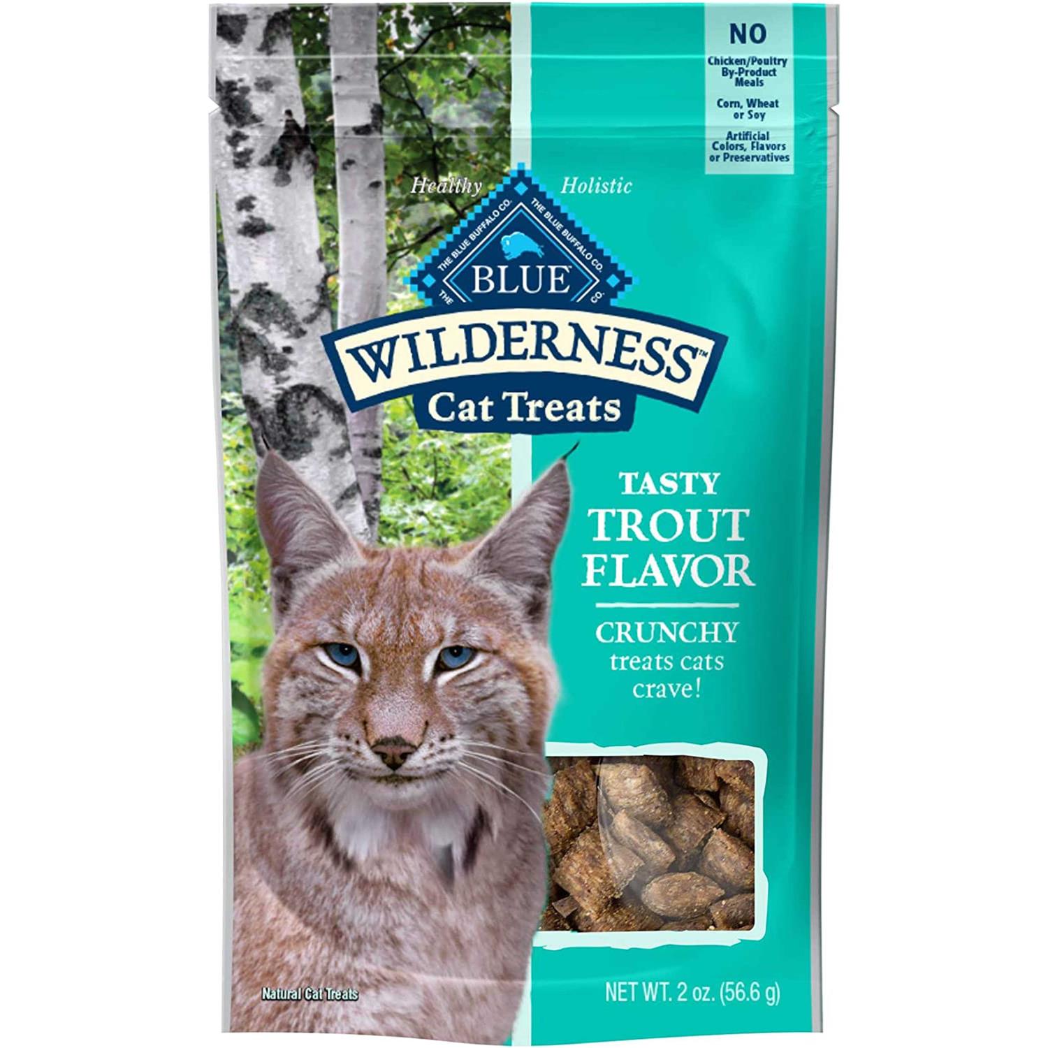 Blue Buffalo Wilderness Crunchy Cat Treats