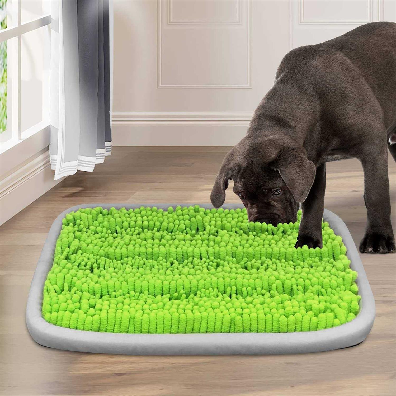 Bakumon Snuffle Mat for Dogs 21x16Inch Interactive Sniff Mats for Large Medium Small Breed Dog Pet,Snuffle Bowl Mat Nosework Training Foraging Pad