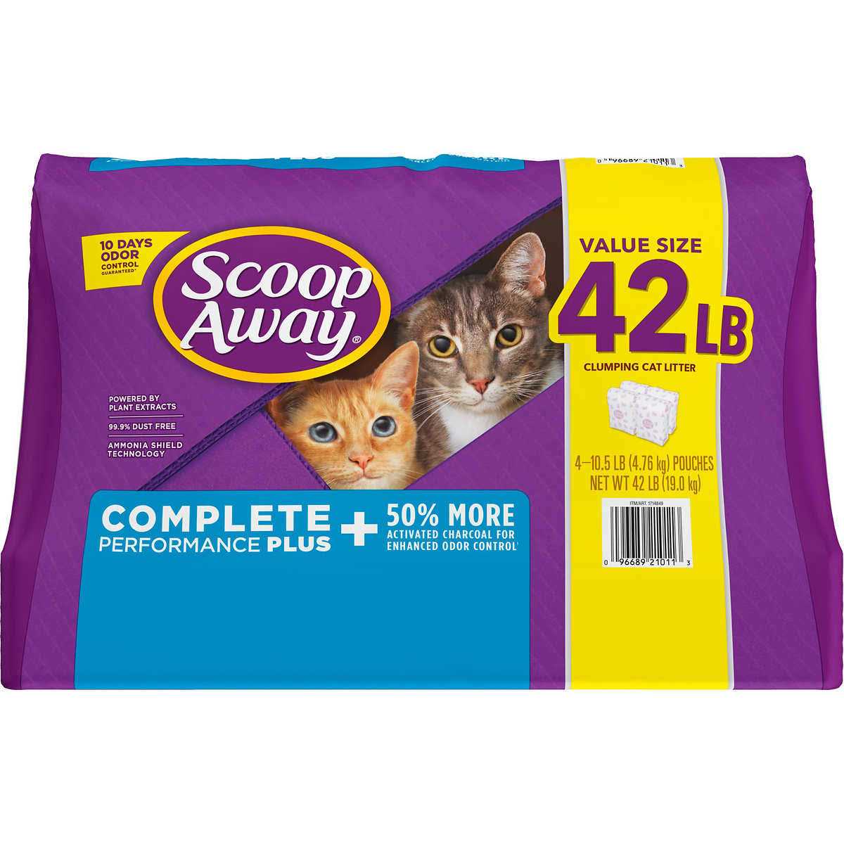 Scoop Away Complete Performance Plus Clumping Cat Litter