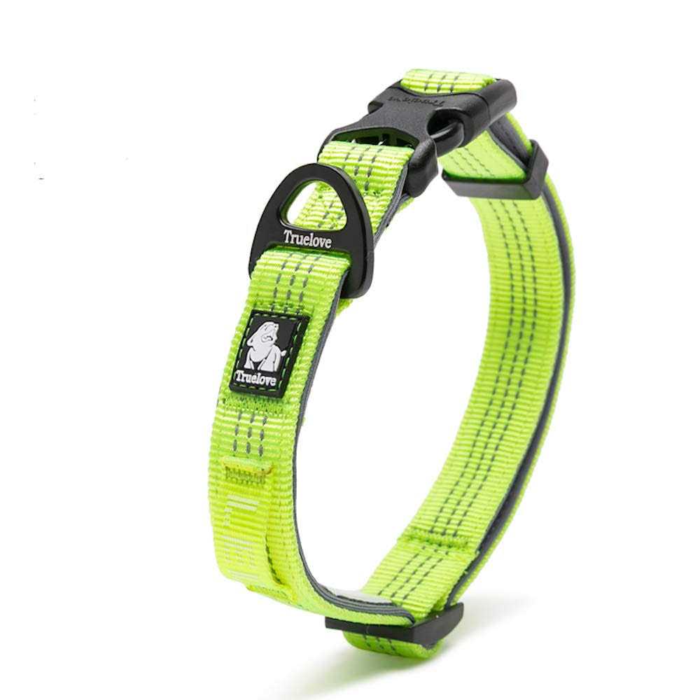 Chai’s Choice Best Outdoor Explorer Dog Collar 3M Reflective Dog Collar with Aluminum Leash Attachment, Matching Harness and Leash Available
